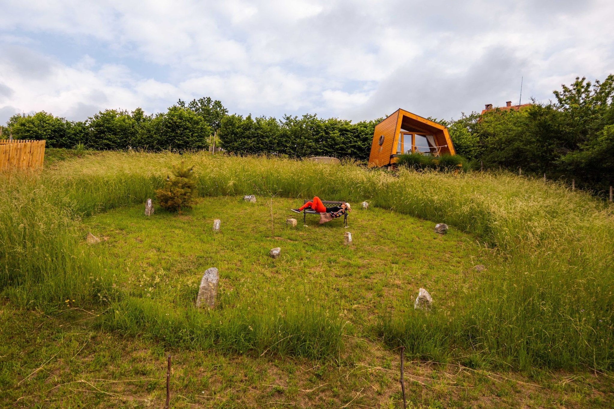 Rustic Refuge Glamping with Hot-Tub and Sauna - Double room with Terrace-Buitenlucht