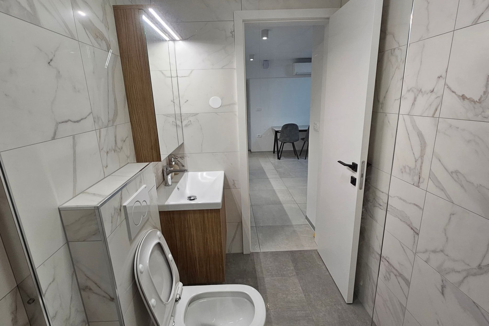 Portoroz Apartment with Sea View and Hot-Tub - One Bedroom Apartment with Sea View and Terrace-Badkamer