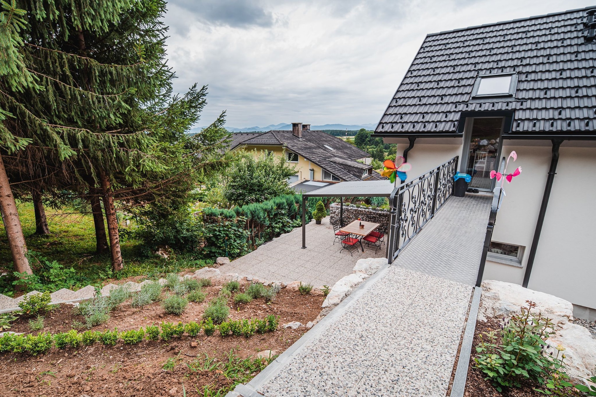 Family-Friendly Mountain Paradise Residences - Two Bedroom Apartment  with Terrace (owner Rozalija)-Outdoor