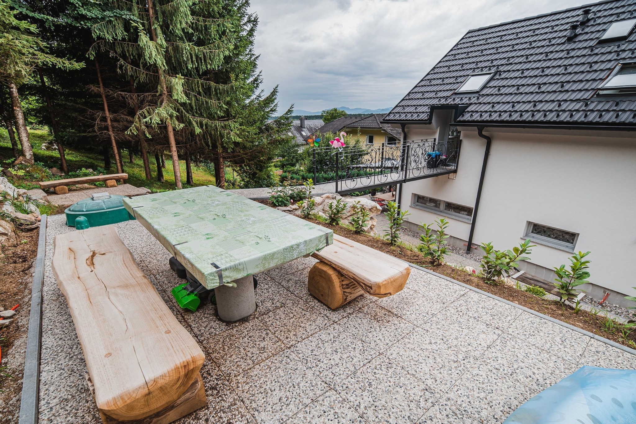 Family-Friendly Mountain Paradise Residences - Two Bedroom Apartment  with Terrace (owner Rozalija)-Outdoor
