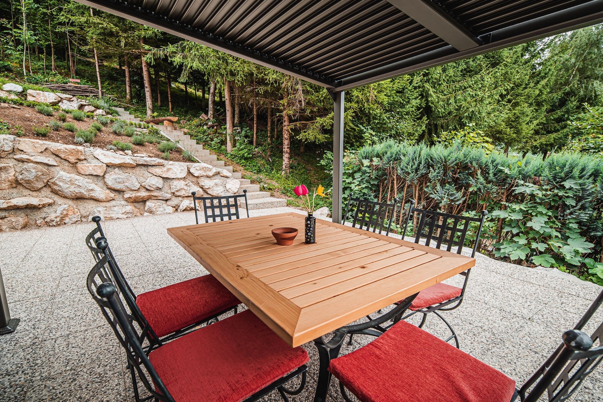 Family-Friendly Mountain Paradise Residences - Two Bedroom Apartment  with Terrace (owner Rozalija)-Outdoor