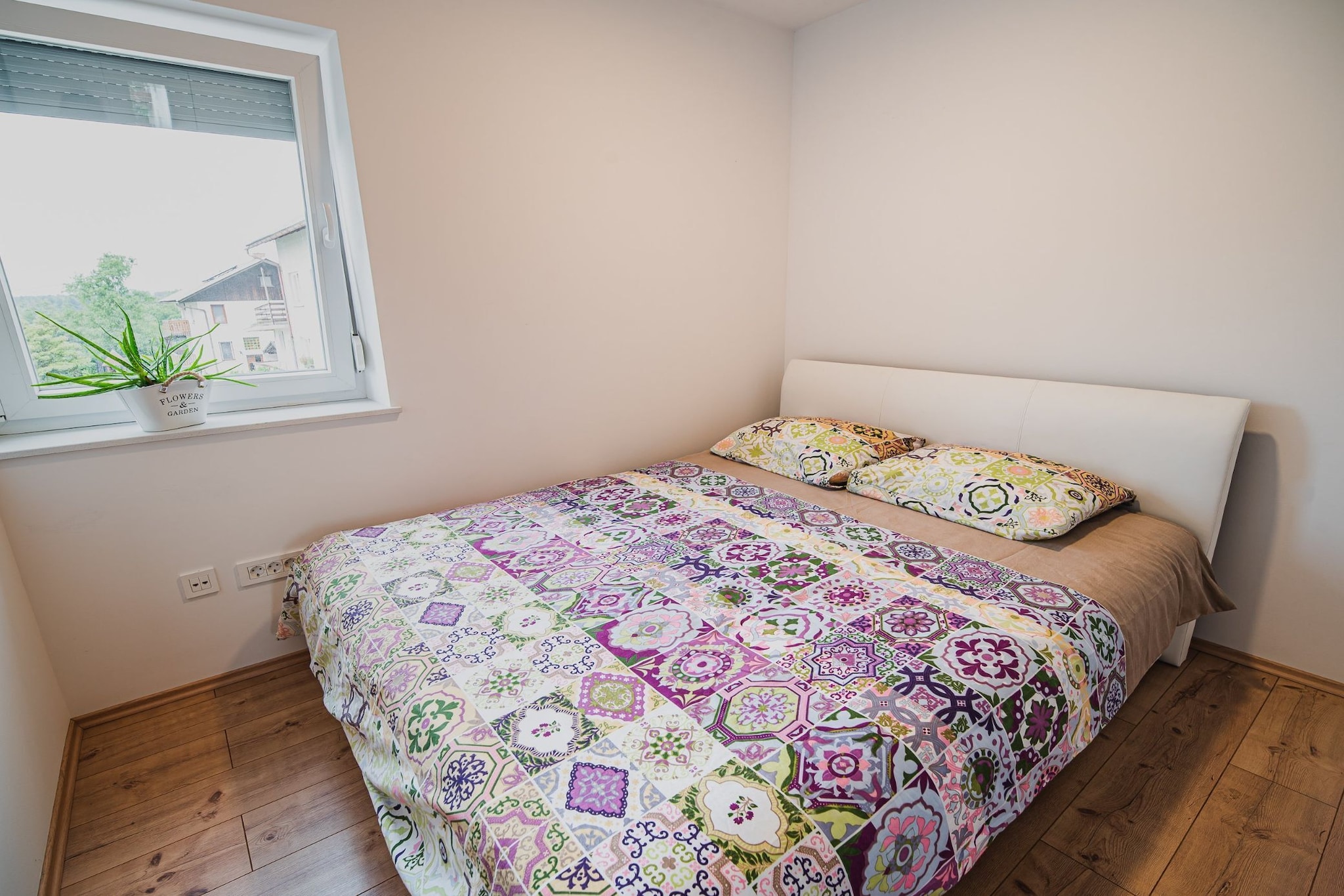 Family-Friendly Mountain Paradise Residences - Two Bedroom Apartment  with Terrace (owner Rozalija)-Bedroom