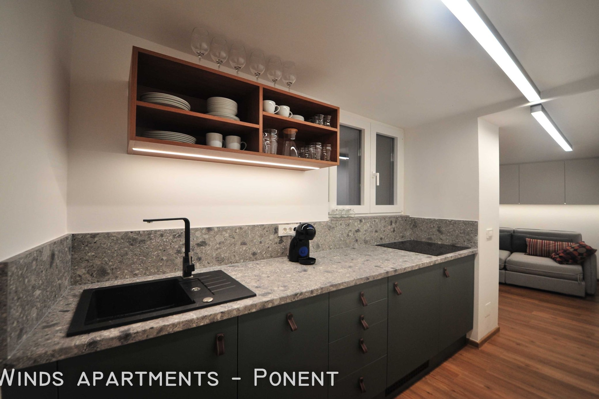 Downtown Izola Modern and Classy Apartments - Studio Apartment with Terrace (owner Ponent)