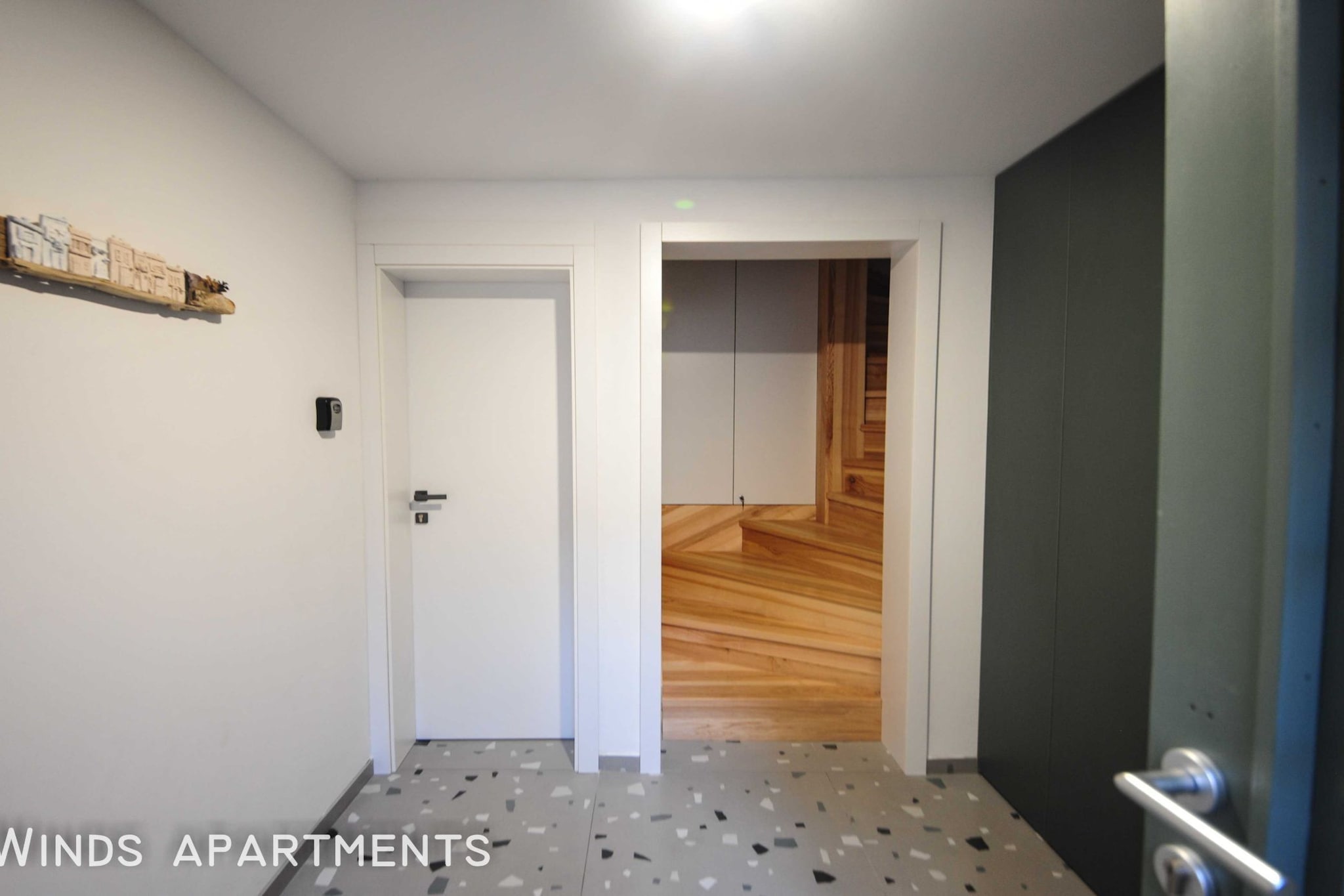 Downtown Izola Modern and Classy Apartments - Studio Apartment with Terrace (owner Ponent)-Binnen