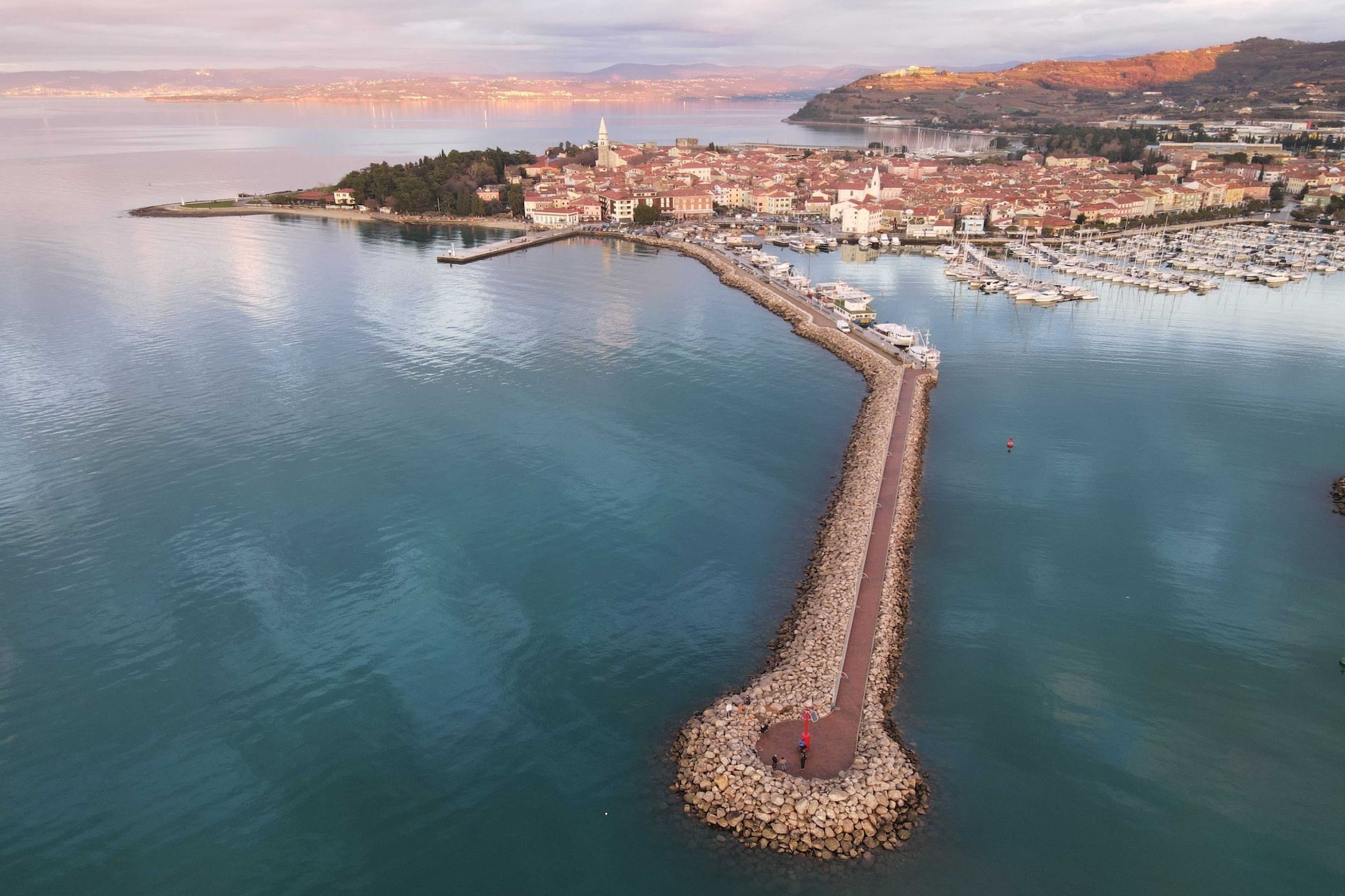 Downtown Izola Modern and Classy Apartments - Studio Apartment with Terrace (owner Ponent)-Uitzicht