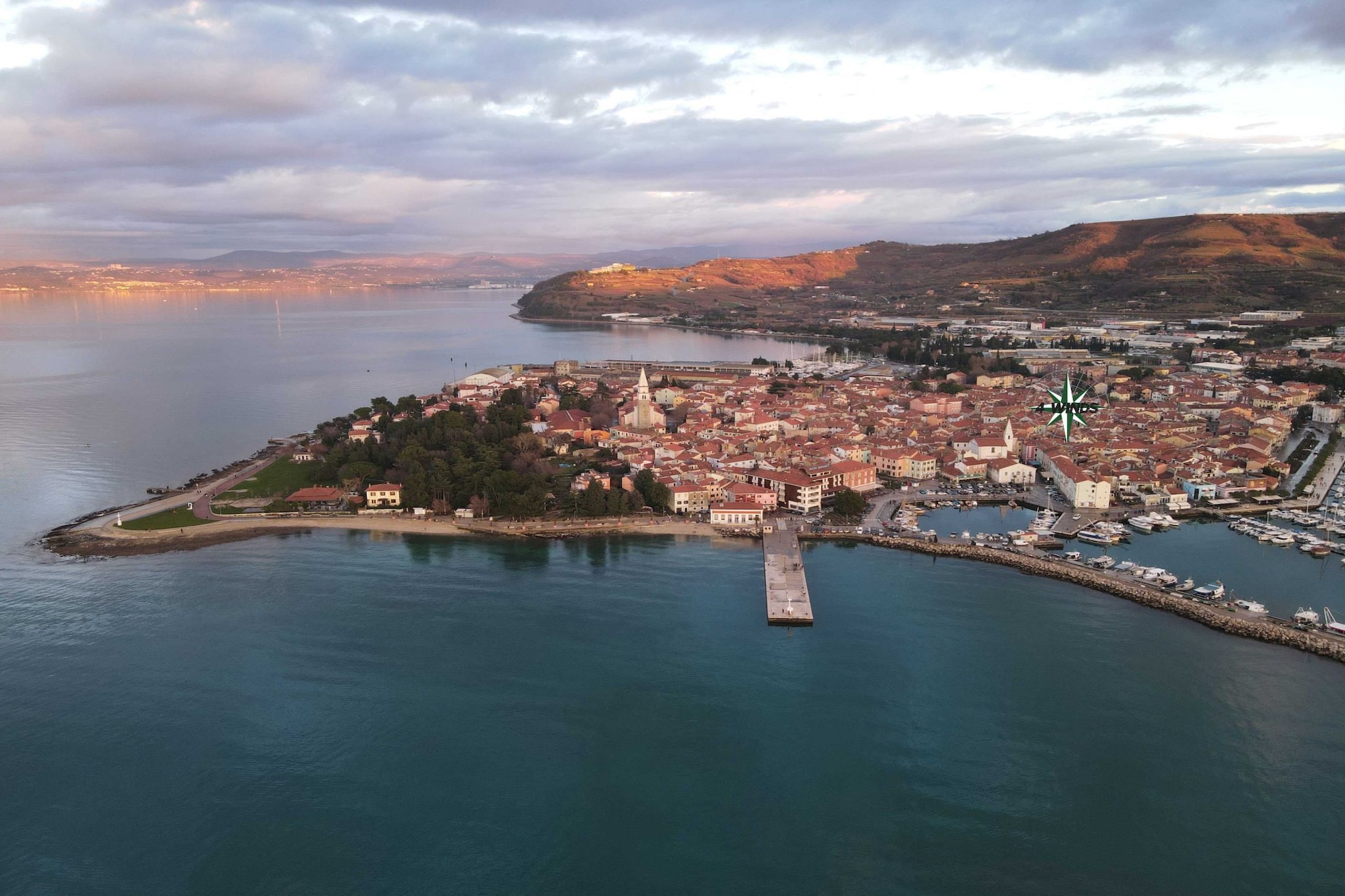 Downtown Izola Modern and Classy Apartments - Studio Apartment with Terrace (owner Ponent)-Uitzicht
