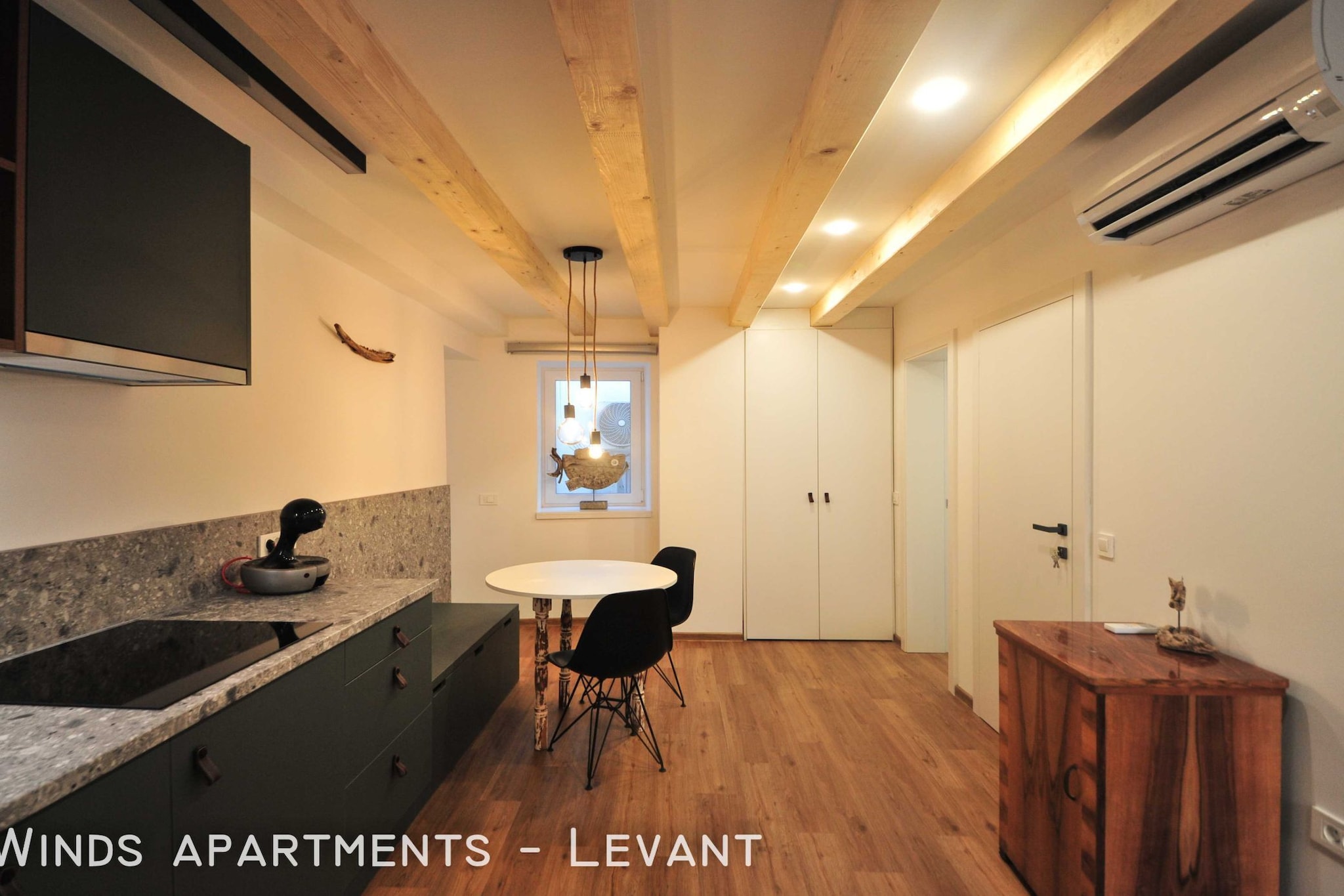 Downtown Izola Modern and Classy Apartments - One Bedroom Apartment with Balcony (owner Levant)-Keuken