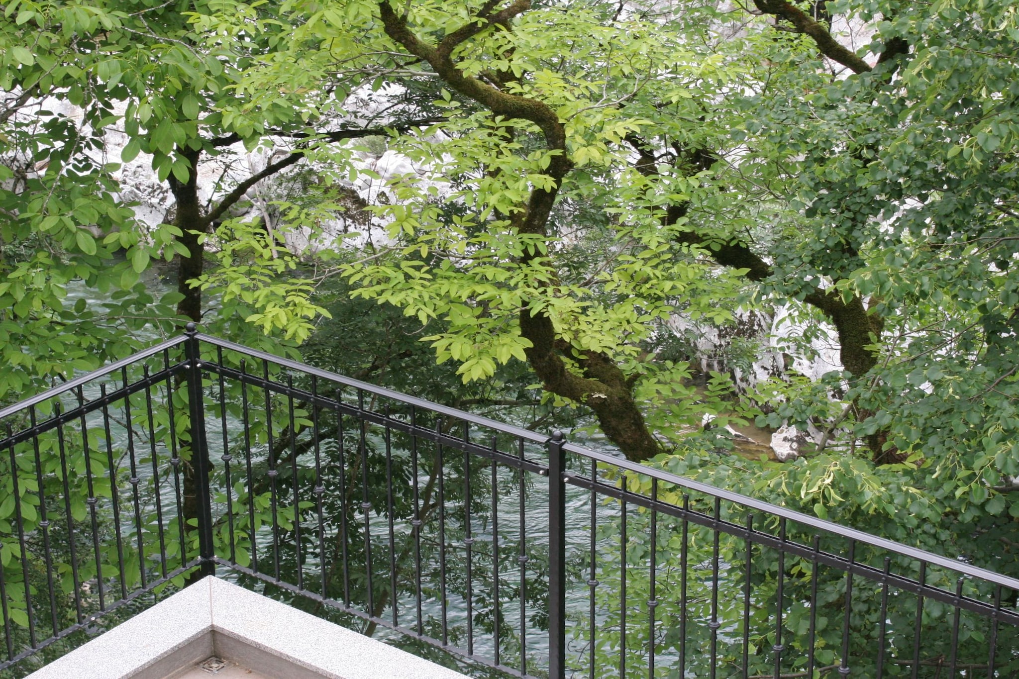 Riverside Rustic Ridge Apartments with Balcony - Two Bedroom Apartment with Balcony-Terrace balcony