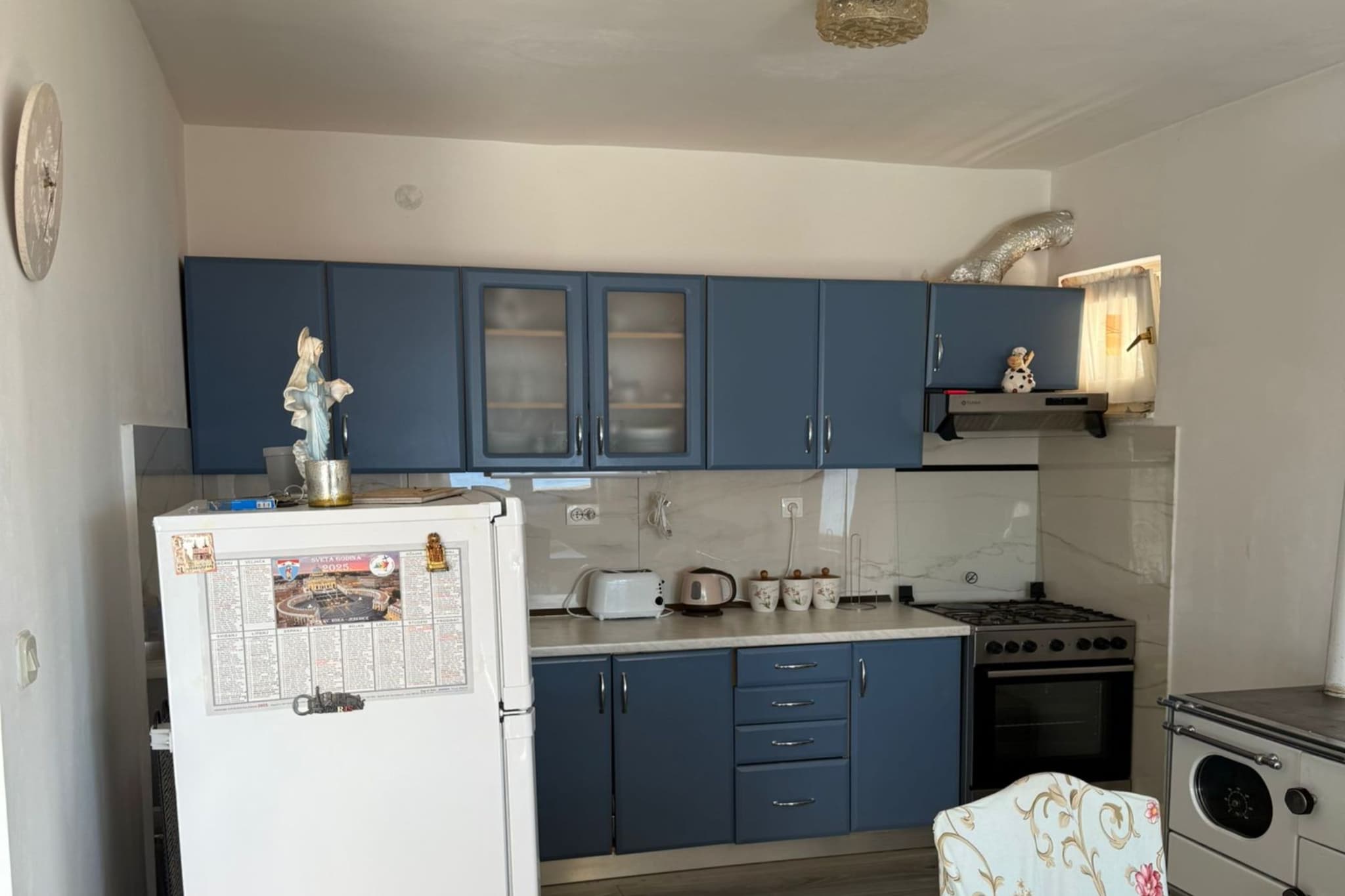 Apartmani Cihorich - Two Bedroom Apartment with Pool ( A6)-Keuken