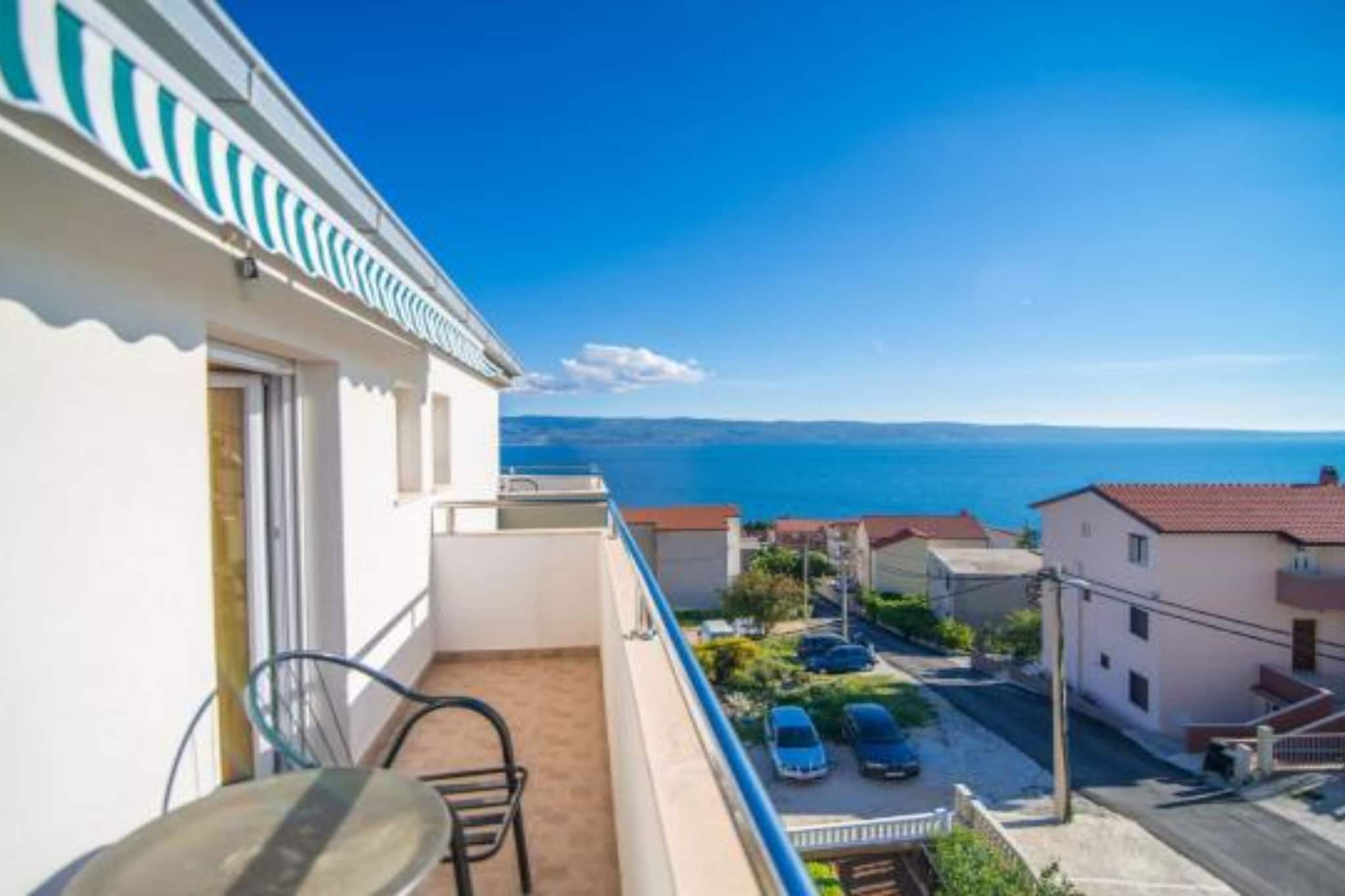 Apartmani Cihorich - Studio Apartment ( br 4)-Terrasse/Balkon