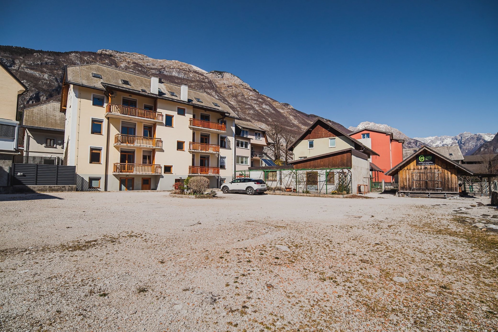Bovec Picturesque Mountain Vista Residences - One Bedroom Apartment (owner C)-Im Freien
