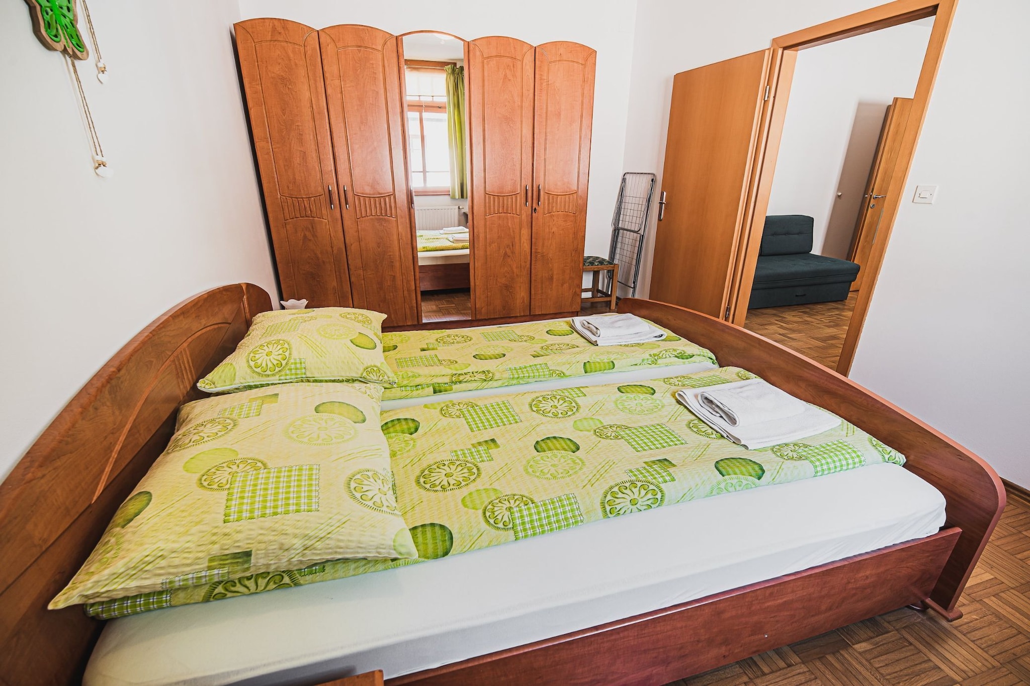 Bovec Picturesque Mountain Vista Residences - One Bedroom Apartment (owner C)-Schlafzimmer