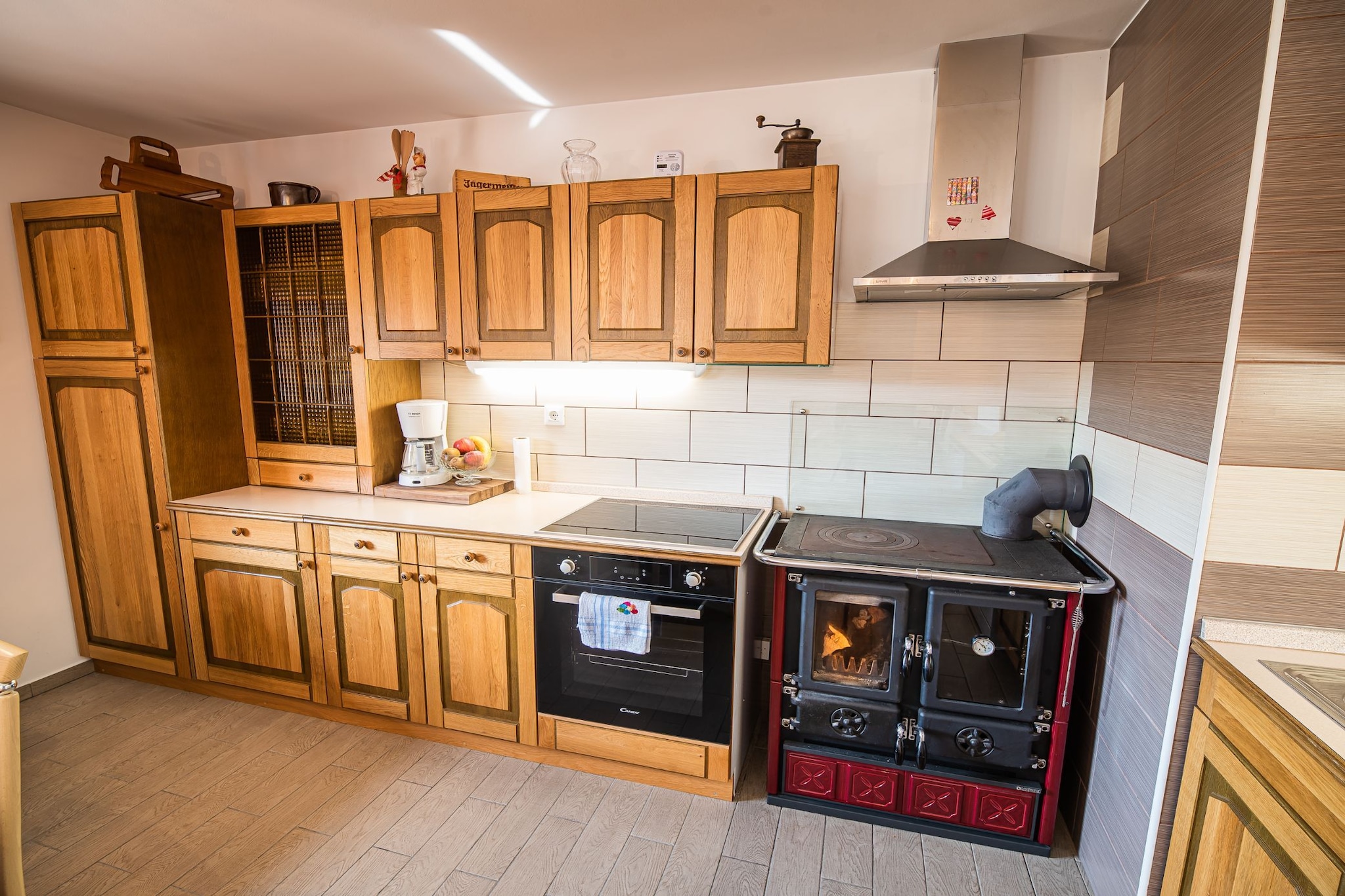 Holiday Home Slap with Sauna and BBQ - Two Bedroom Holiday Home-Keuken