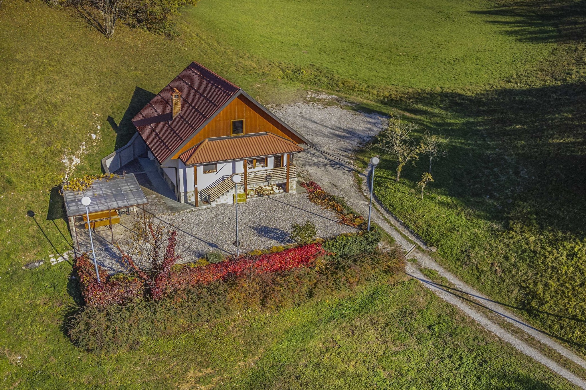 Holiday Home Slap with Sauna and BBQ - Two Bedroom Holiday Home-Uitzicht