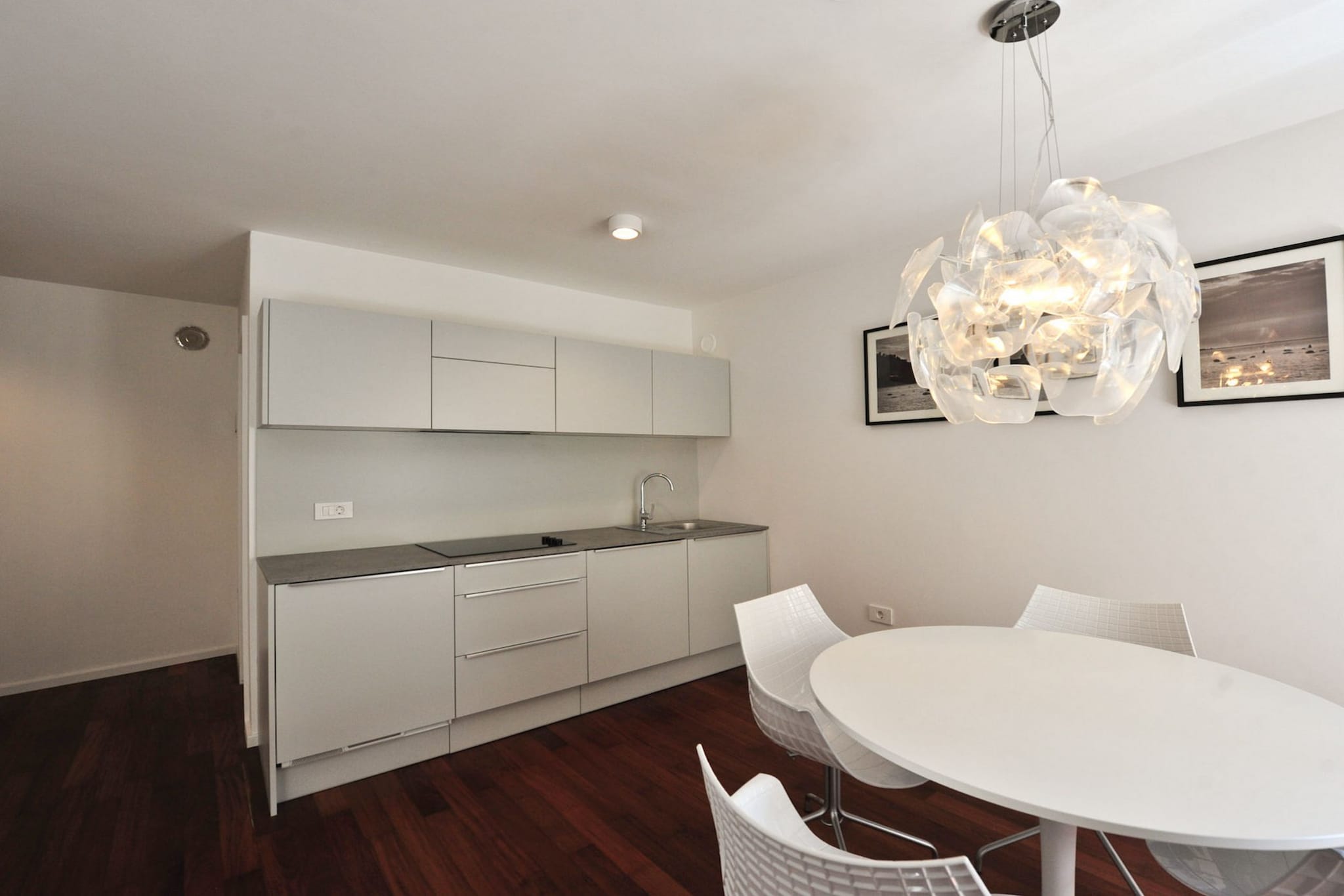 Downtown Piran Apartment with City View - Studio Apartment-Keuken