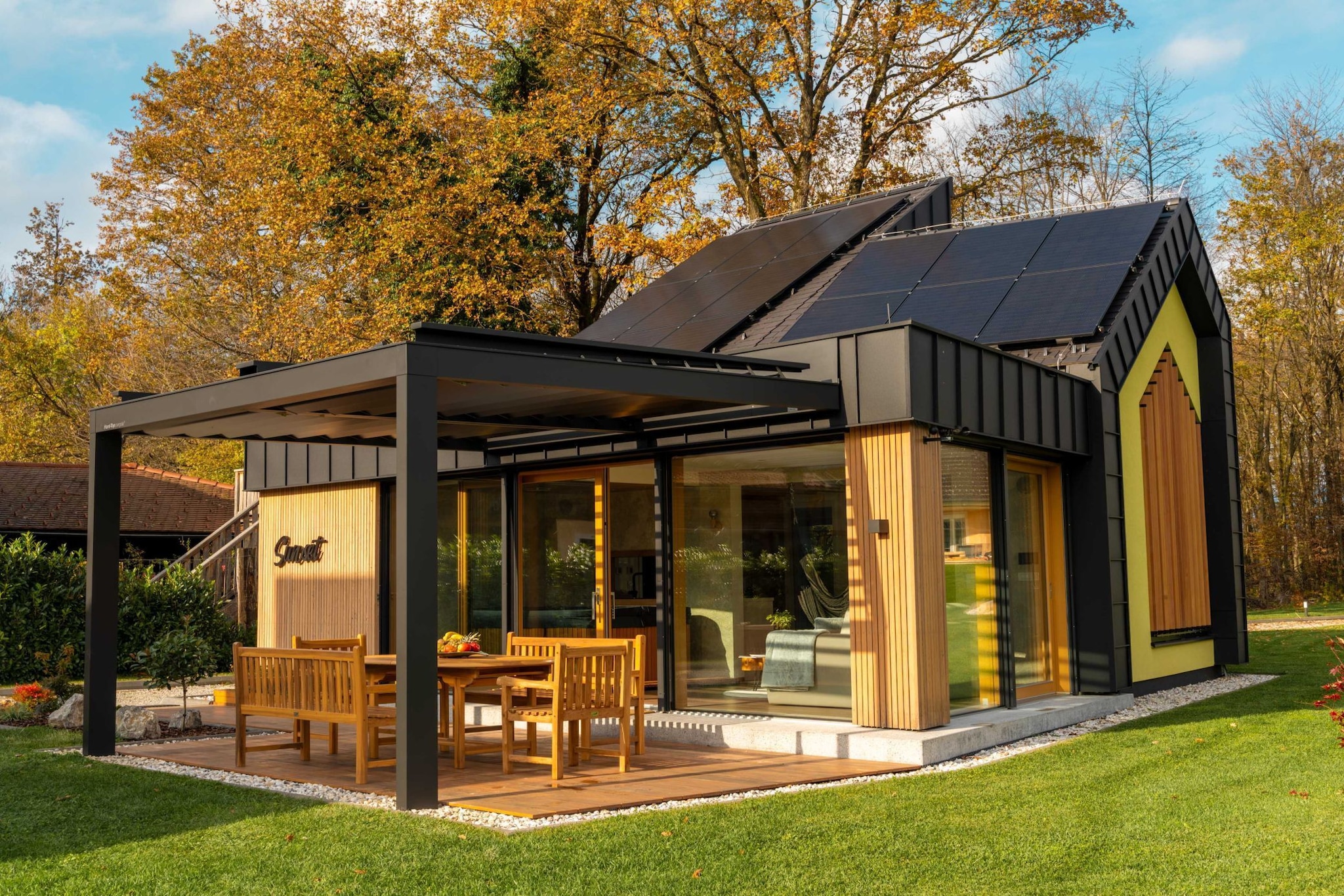 Elegant Warm Bliss Hideaway Escape Lodge - Holiday Home with Hot-Tub (owner Sunset)-Outdoor