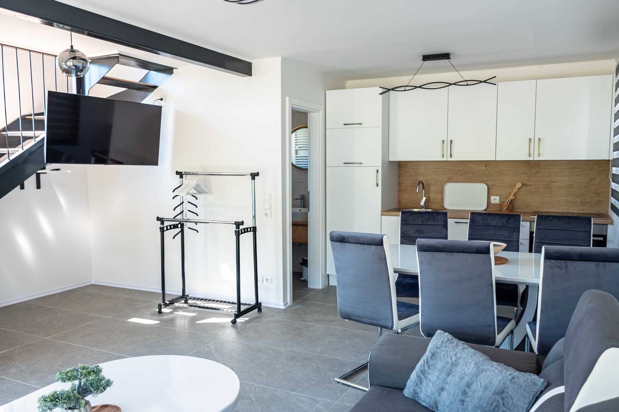 Tranquil Luxe Thermal Escape Mobile Home - Comfort Mobile Home with Terrace  (owner 4090)-Keuken