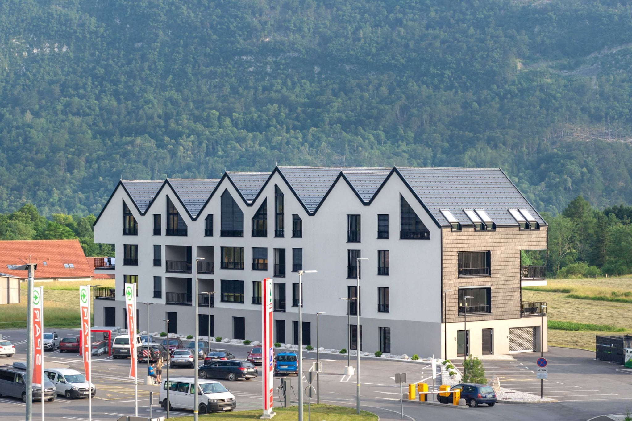Bovec Chic Apartment with Sauna - One Bedroom Apartment with Balcony-Extérieur