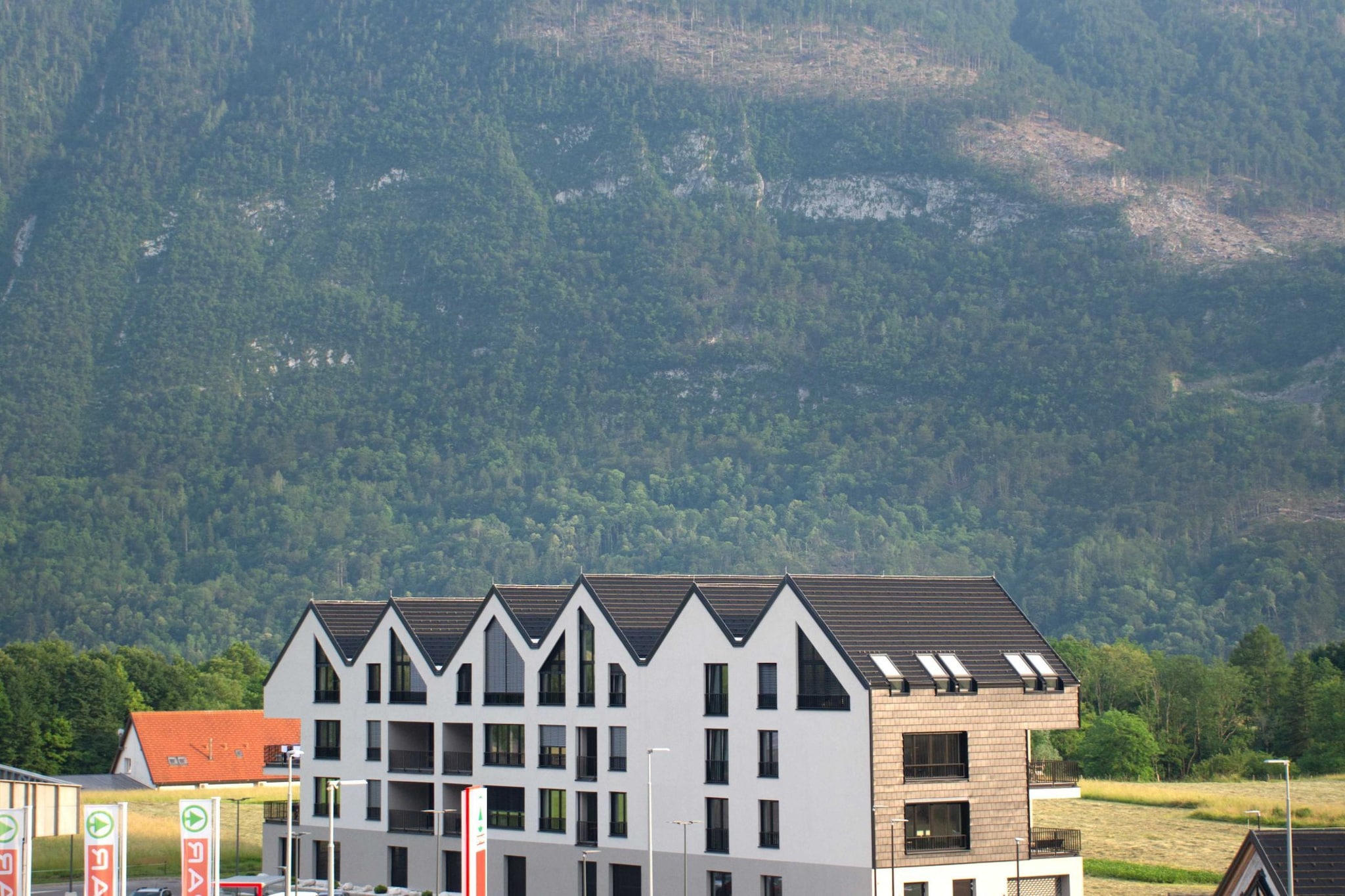 Bovec Chic Apartment with Sauna - One Bedroom Apartment with Balcony-Extérieur