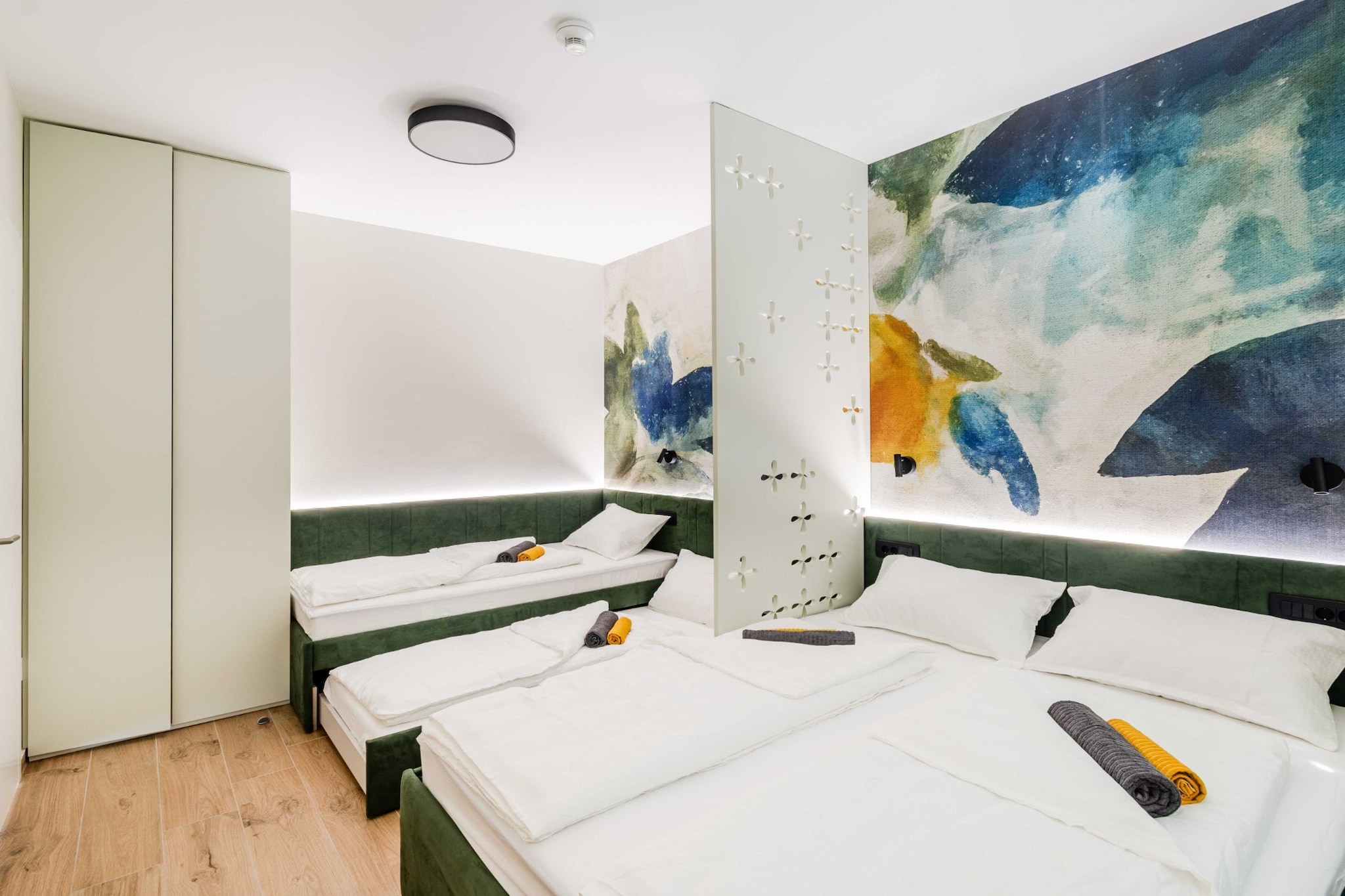 Bovec Chic Apartment with Sauna - One Bedroom Apartment with Balcony-Chambre
