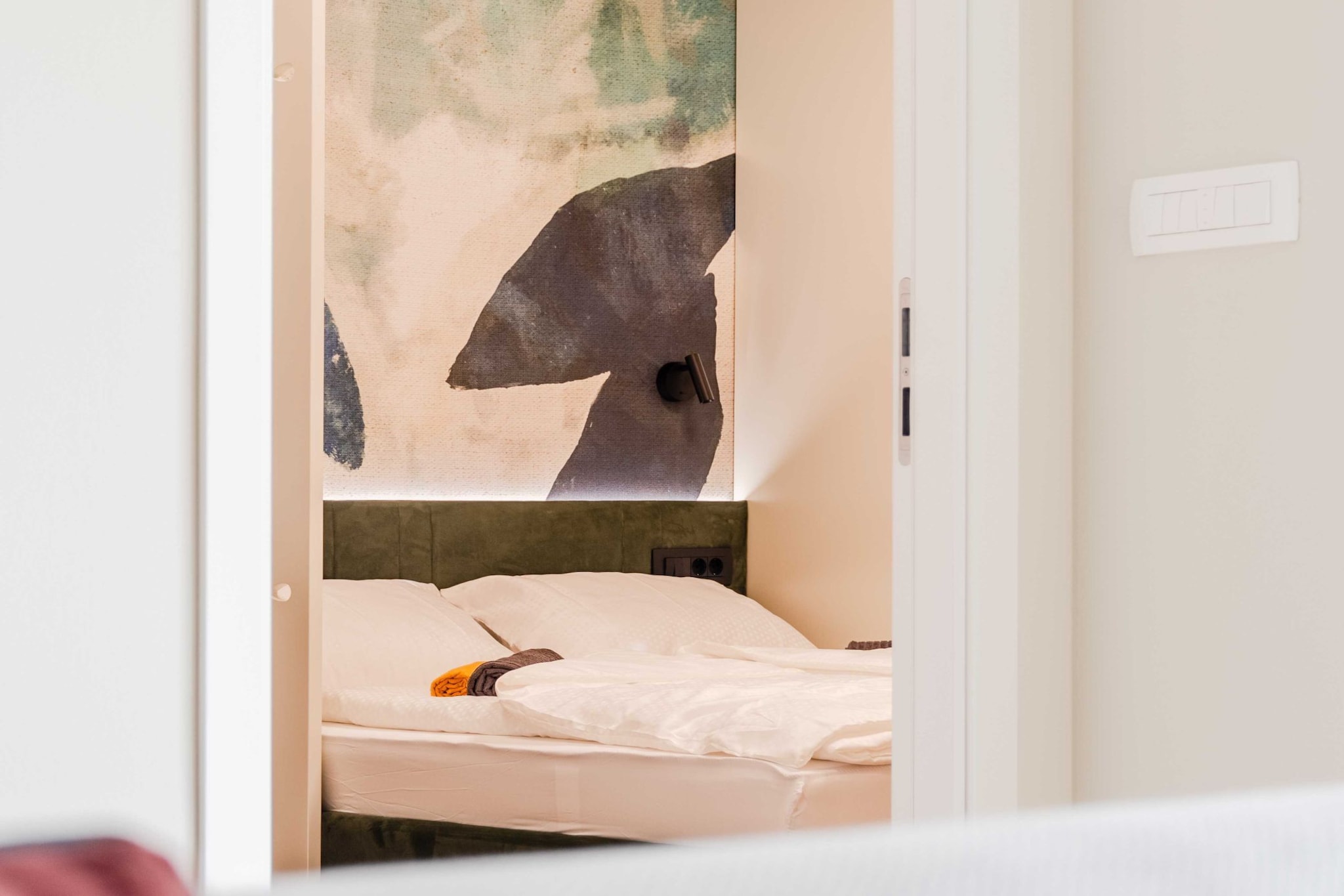 Bovec Chic Apartment with Sauna - One Bedroom Apartment with Balcony-Chambre