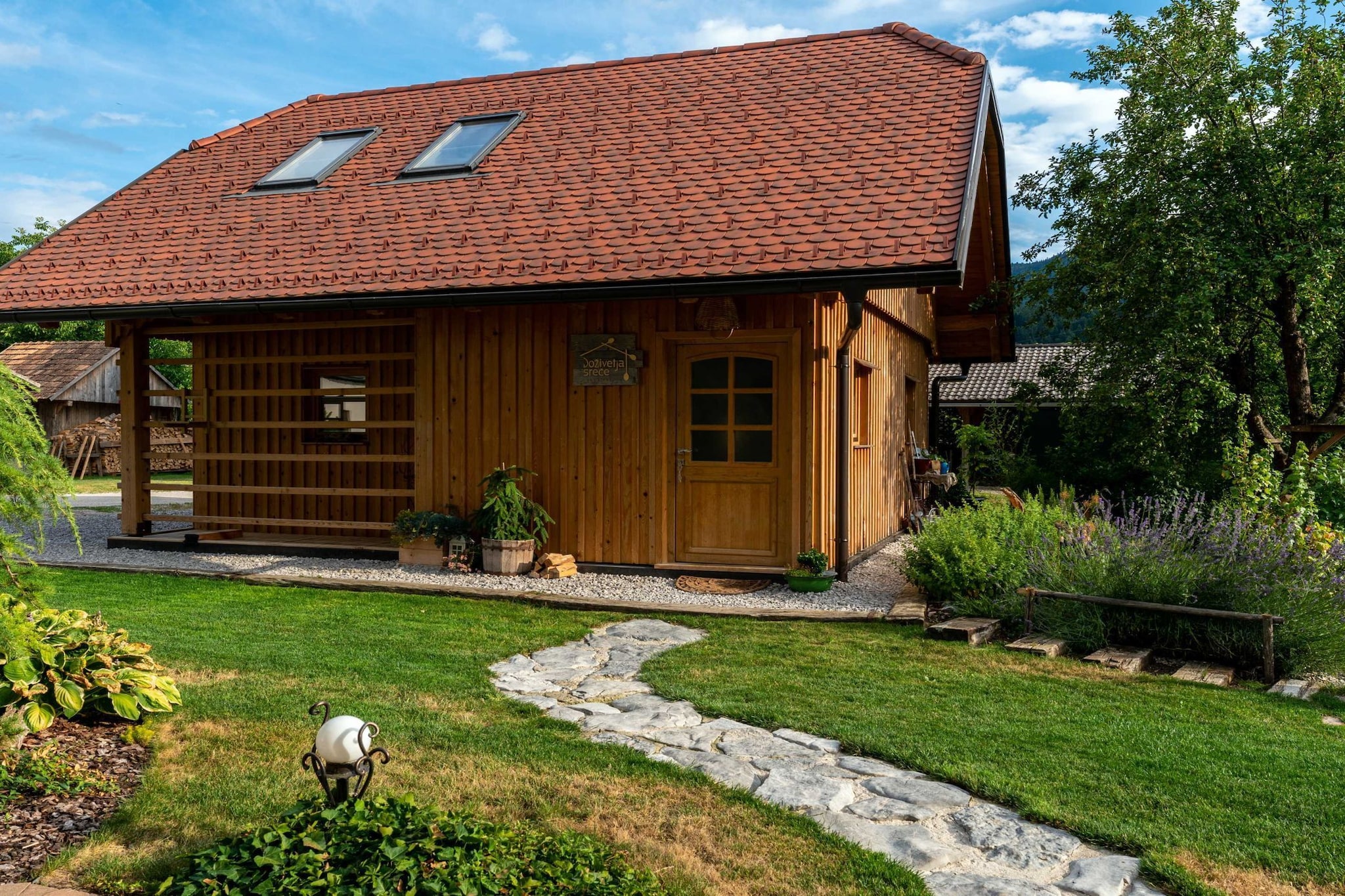 Echo Valley Hillside Holiday Home with Sauna - Two Bedroom Holiday Home with Sauna-Buitenlucht