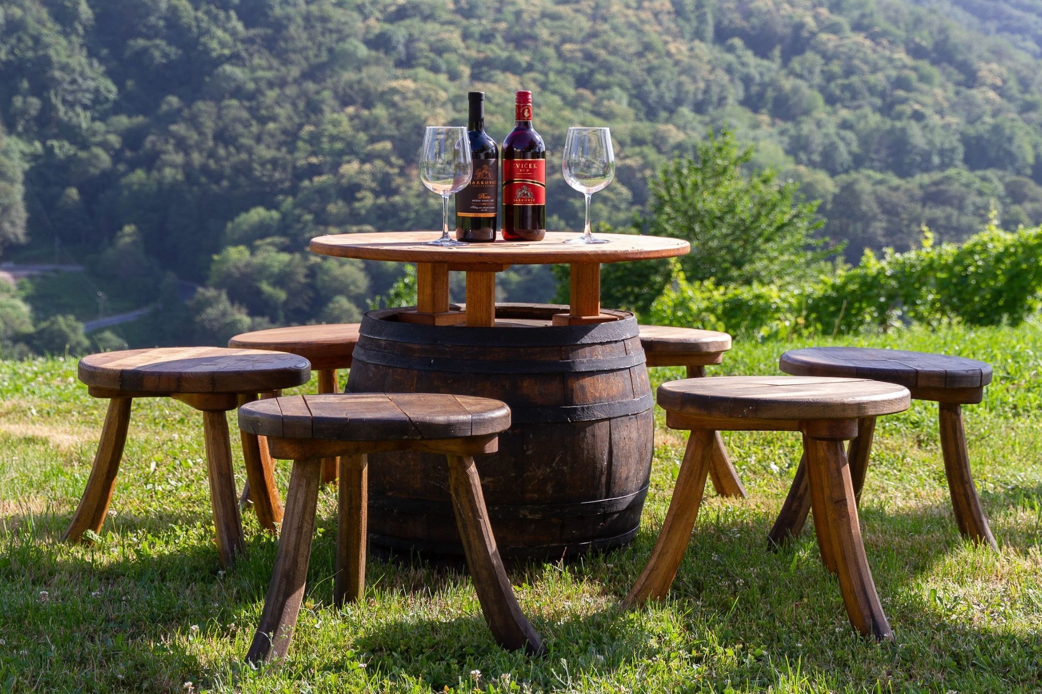 Hillside Haven Holiday Home with Sauna and Hot-Tub - One Bedroom Holiday Home with Sauna and Hot-Tub-Buitenlucht