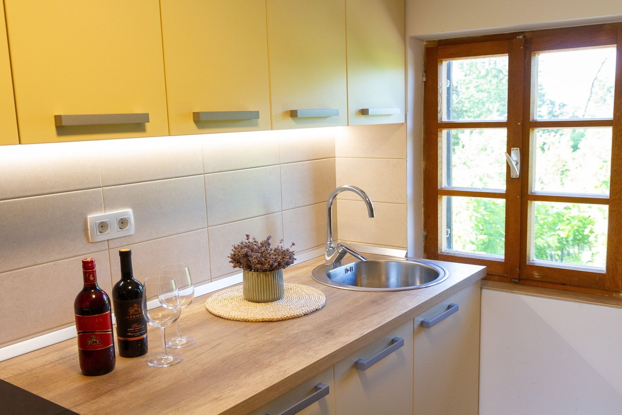 Hillside Haven Holiday Home with Sauna and Hot-Tub - One Bedroom Holiday Home with Sauna and Hot-Tub-Keuken