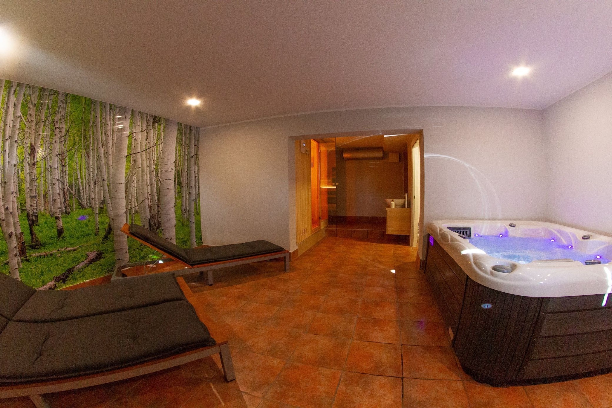 Hillside Haven Holiday Home with Sauna and Hot-Tub - One Bedroom Holiday Home with Sauna and Hot-Tub-Spa