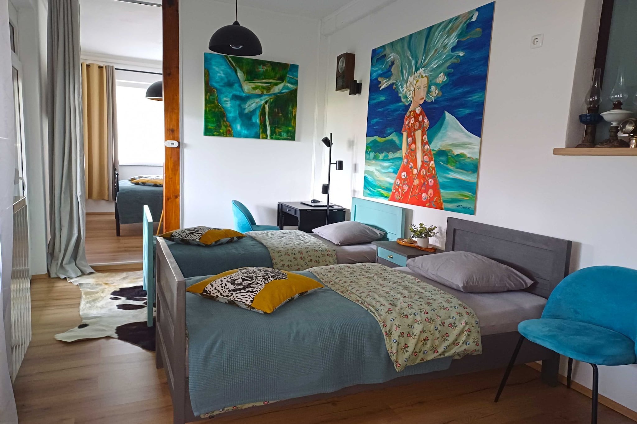 Bright and Sunny Apartment with Terrace - Two Bedroom Apartment with Terrace-Bedroom