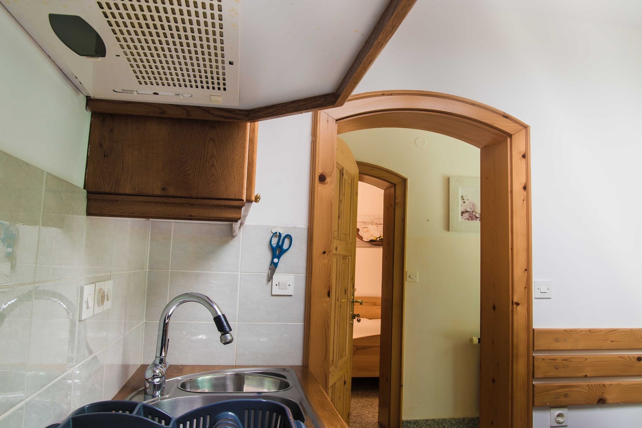 Rustic Authentic Holiday Home with Terrace and Wood Stove - Three Bedroom Holiday Home with Terrace-Cuisine