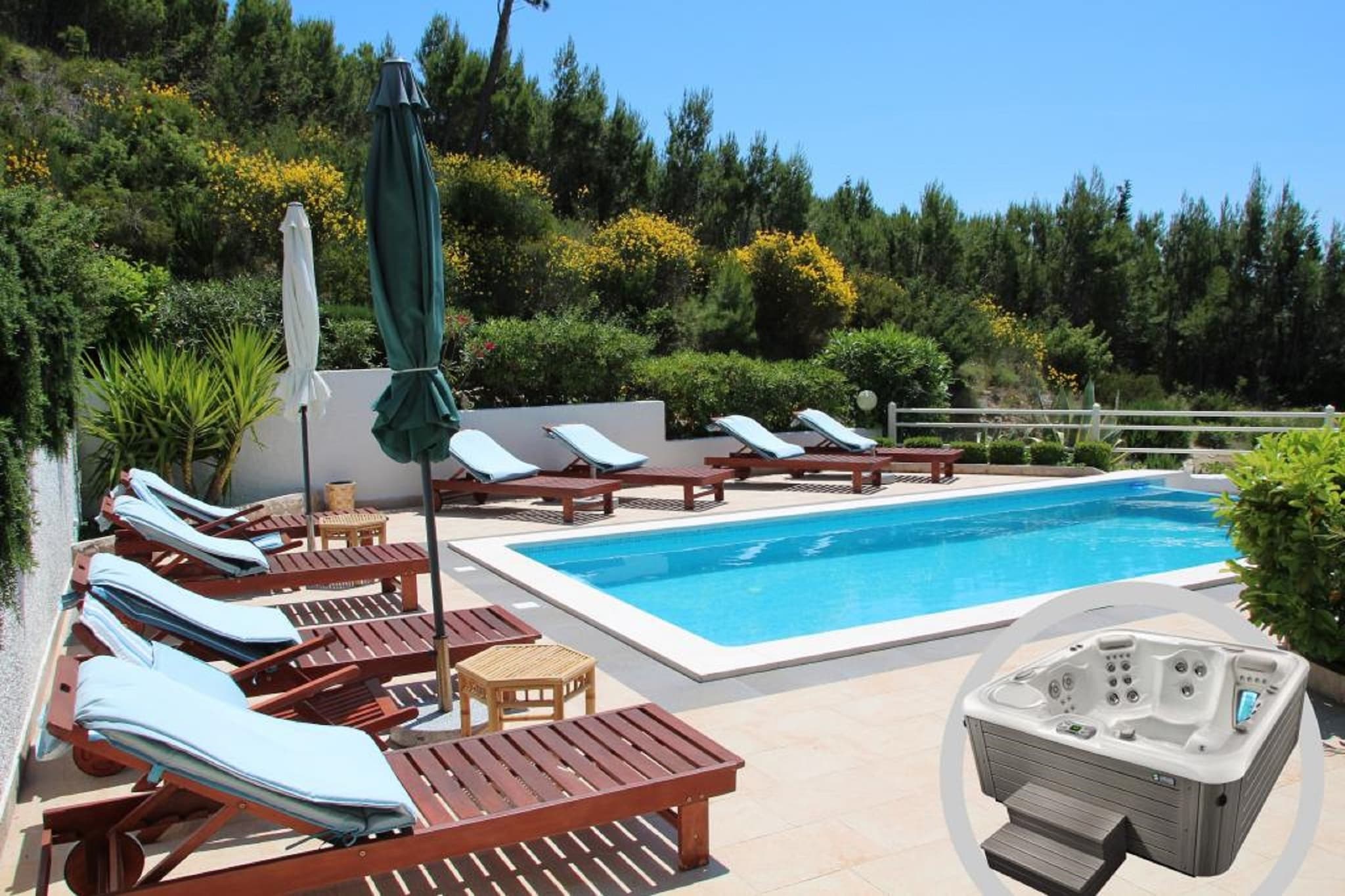 Apartments Tafra - One Bedroom Apartment 3-Piscine