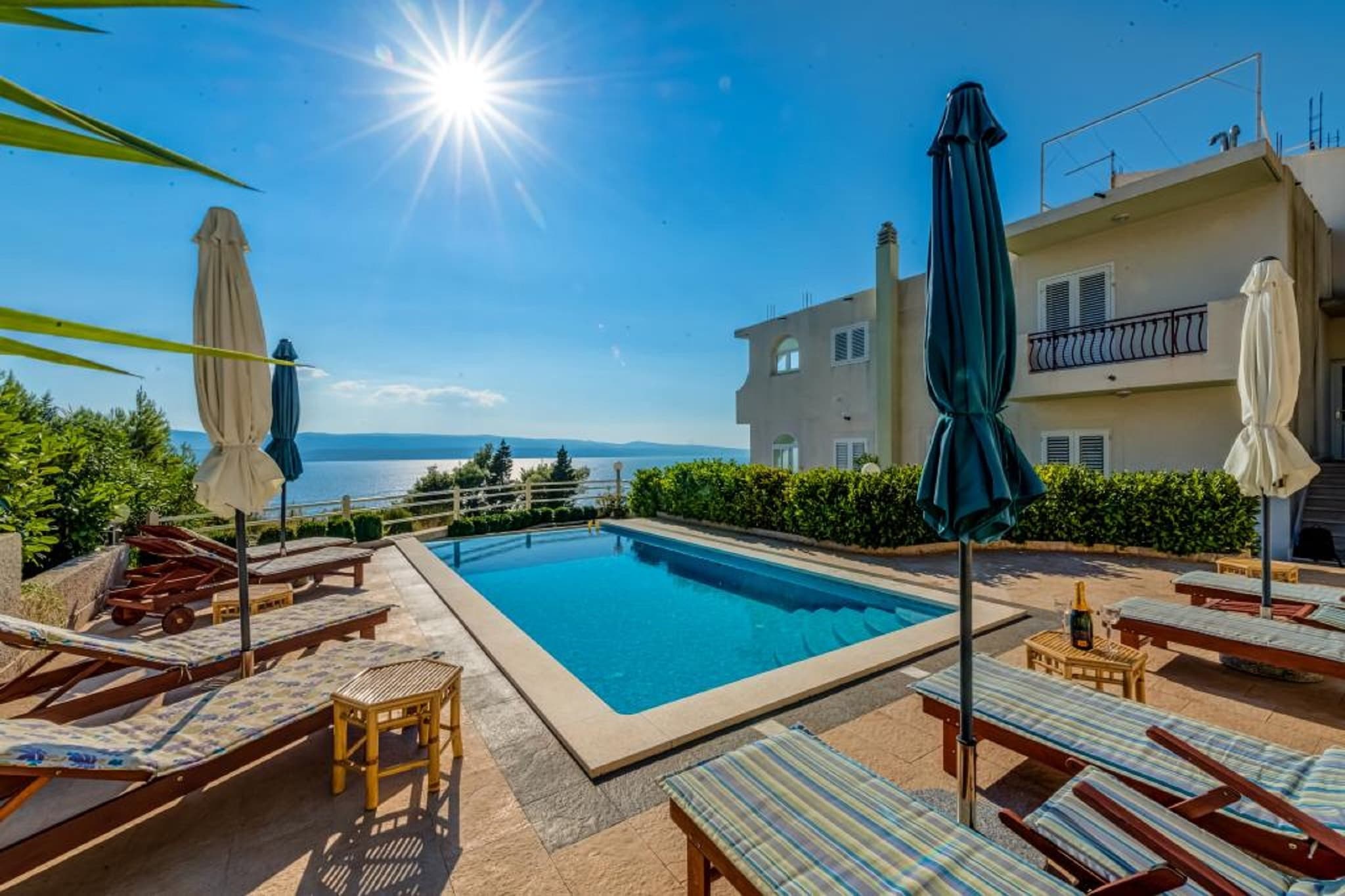 Apartments Tafra - One Bedroom Apartment 3-Piscine