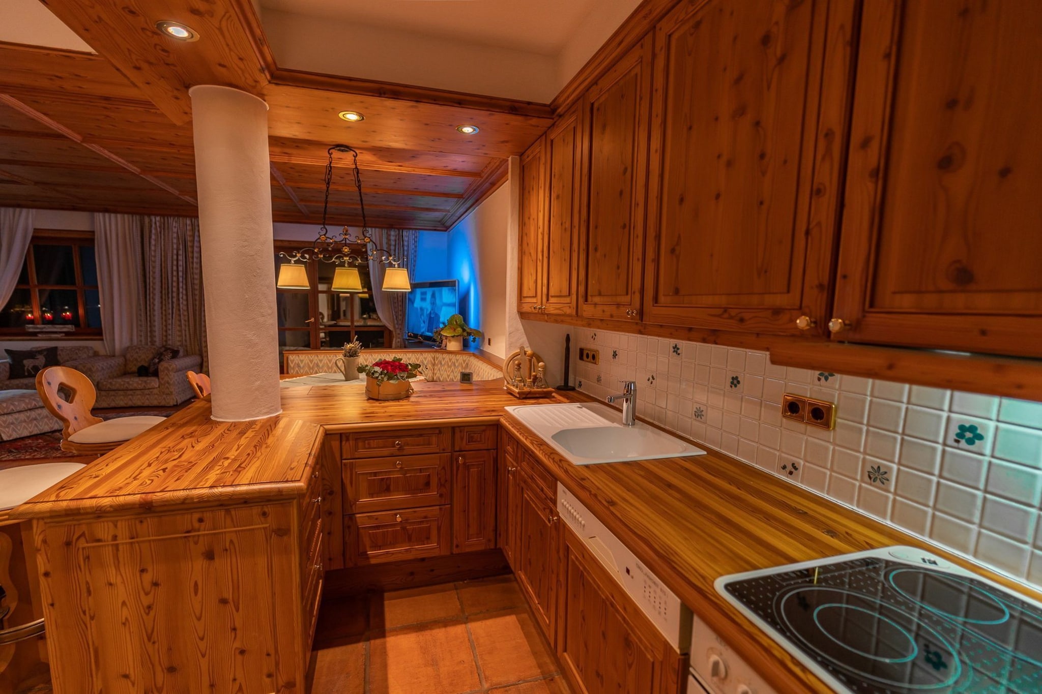 Bad Kleinkirchheim Lush and Spacious Villa with Indoor Pool and Wellness - Seven Bedroom Villa-Kitchen