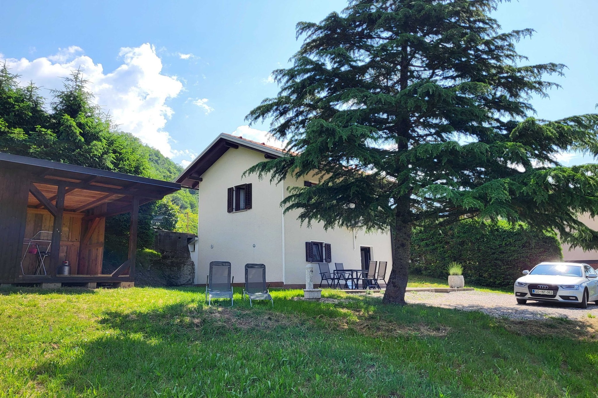 Peaceful Countryside Holiday Home with Terrace - One Bedroom Holiday Home with Terrace-Outdoor