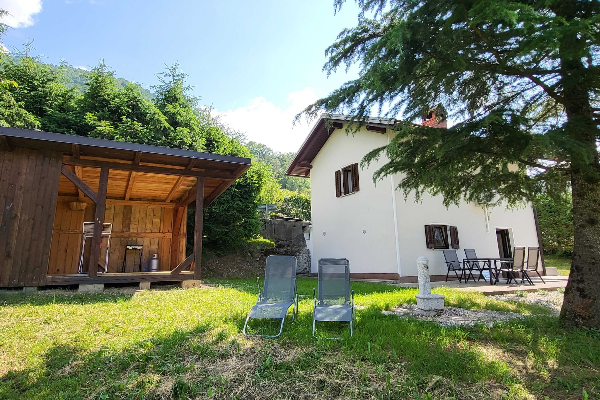 Peaceful Countryside Holiday Home with Terrace - One Bedroom Holiday Home with Terrace-Outdoor