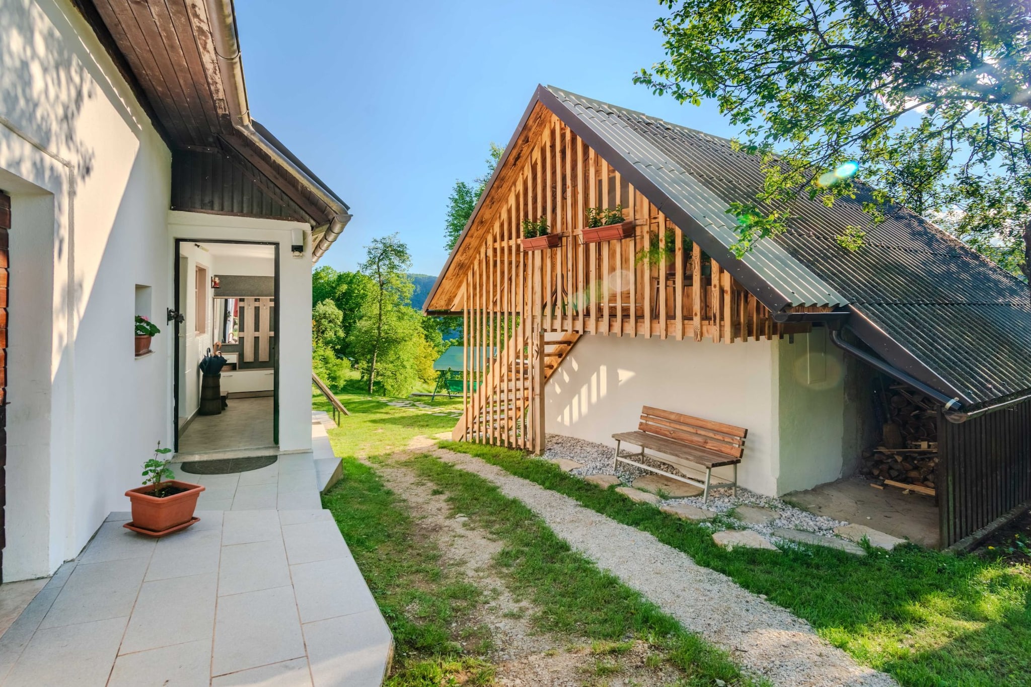 Nature Hideaway Holiday Homes with Sauna - Two Bedroom Holiday Home (owner Liza)-Outdoor