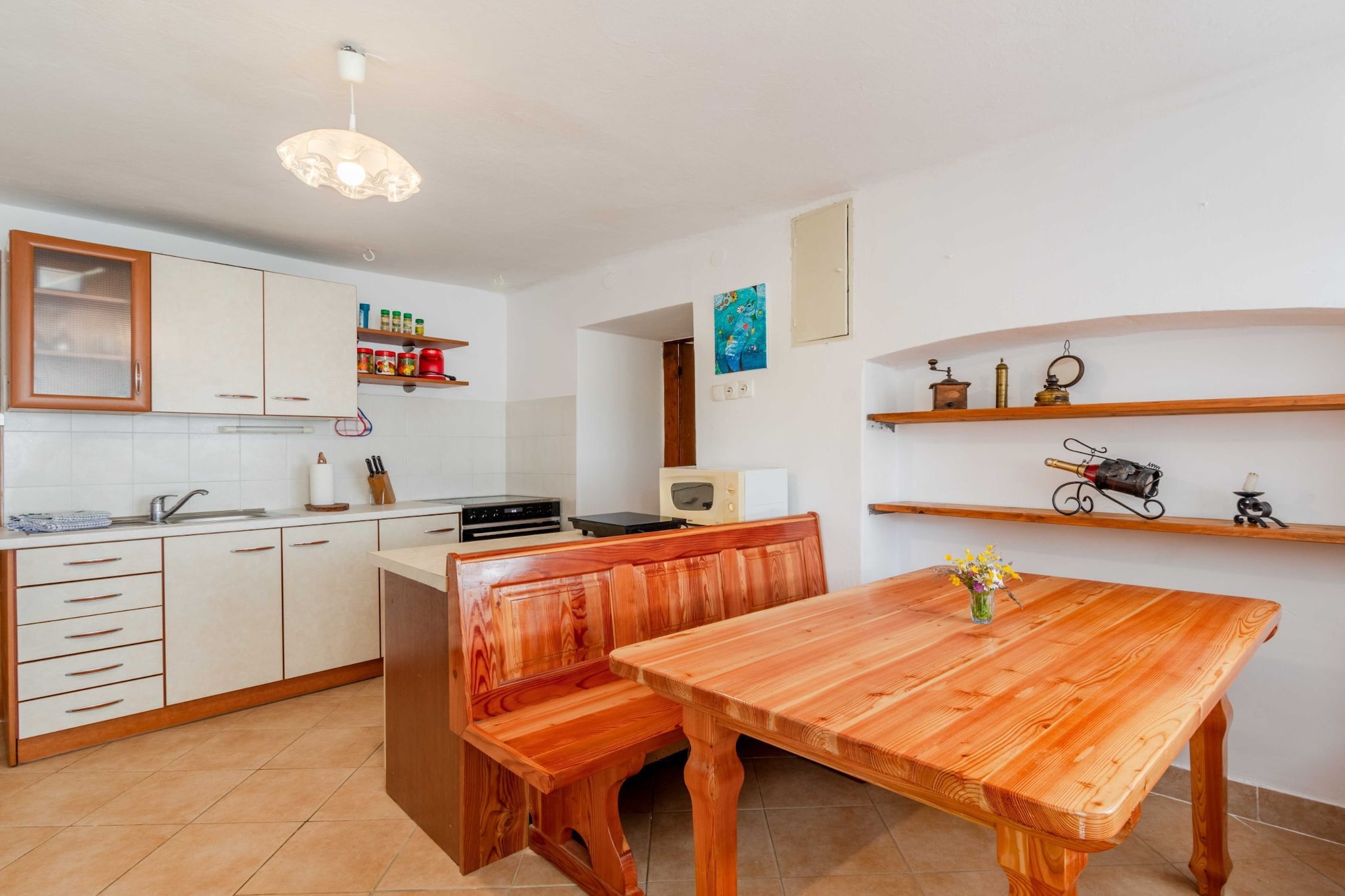 Nature Hideaway Holiday Homes with Sauna - Two Bedroom Holiday Home (owner Liza)-Dining room
