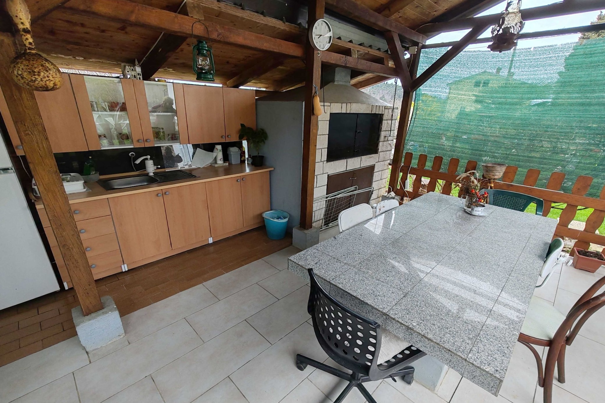 Portoroz Spacious Apartment with Garden and BBQ - Two Bedroom Apartment with Terrace-Keuken