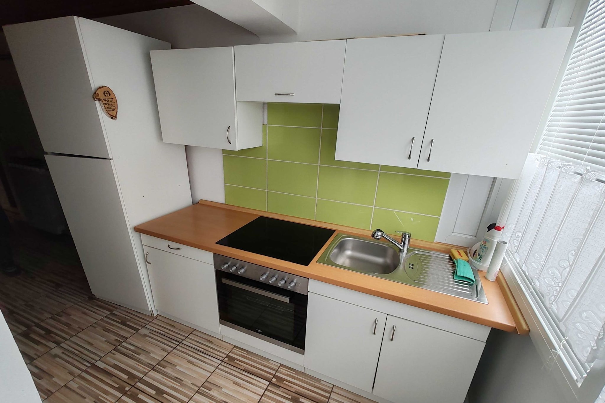 Portoroz Spacious Apartment with Garden and BBQ - Two Bedroom Apartment with Terrace-Keuken