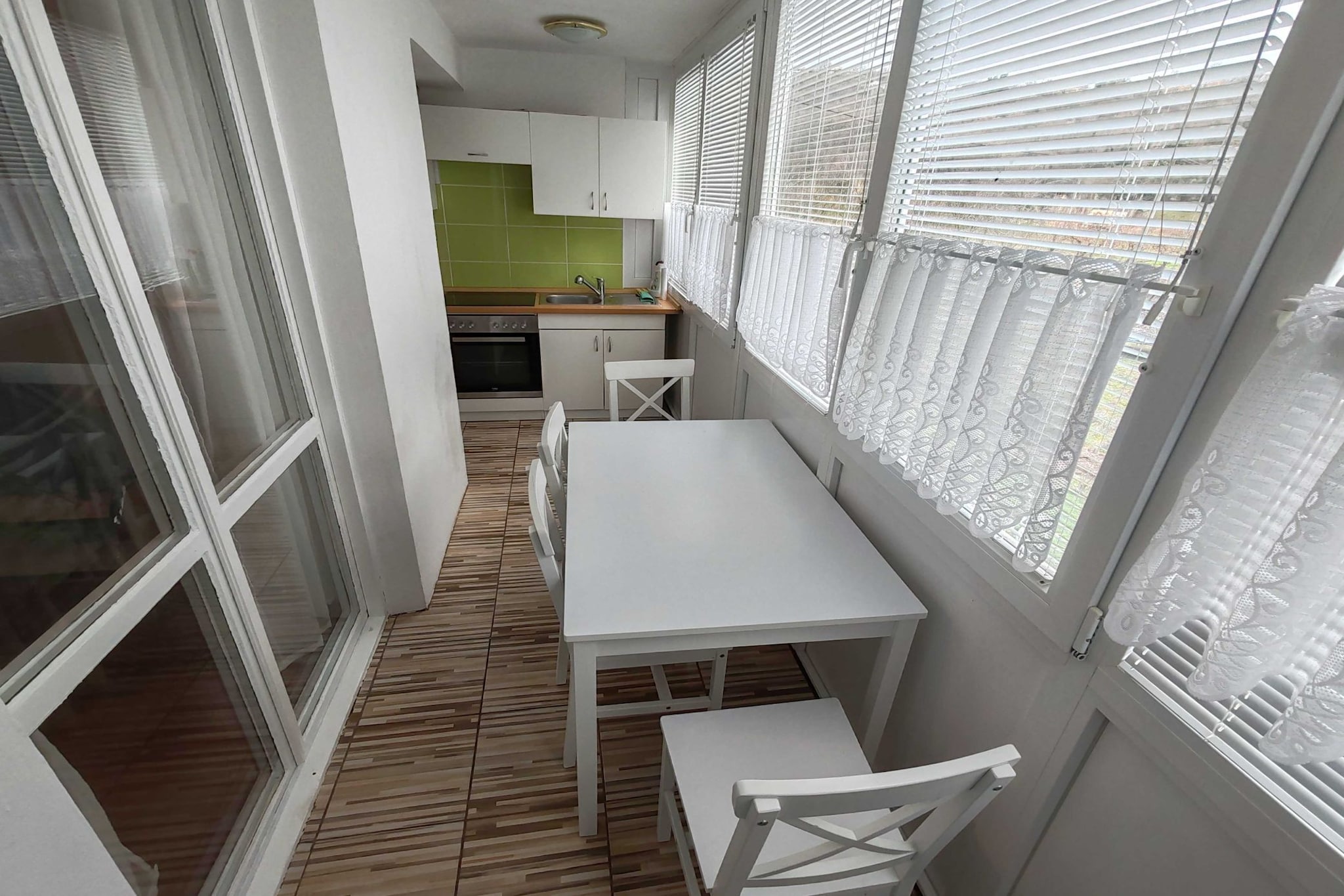 Portoroz Spacious Apartment with Garden and BBQ - Two Bedroom Apartment with Terrace-Keuken