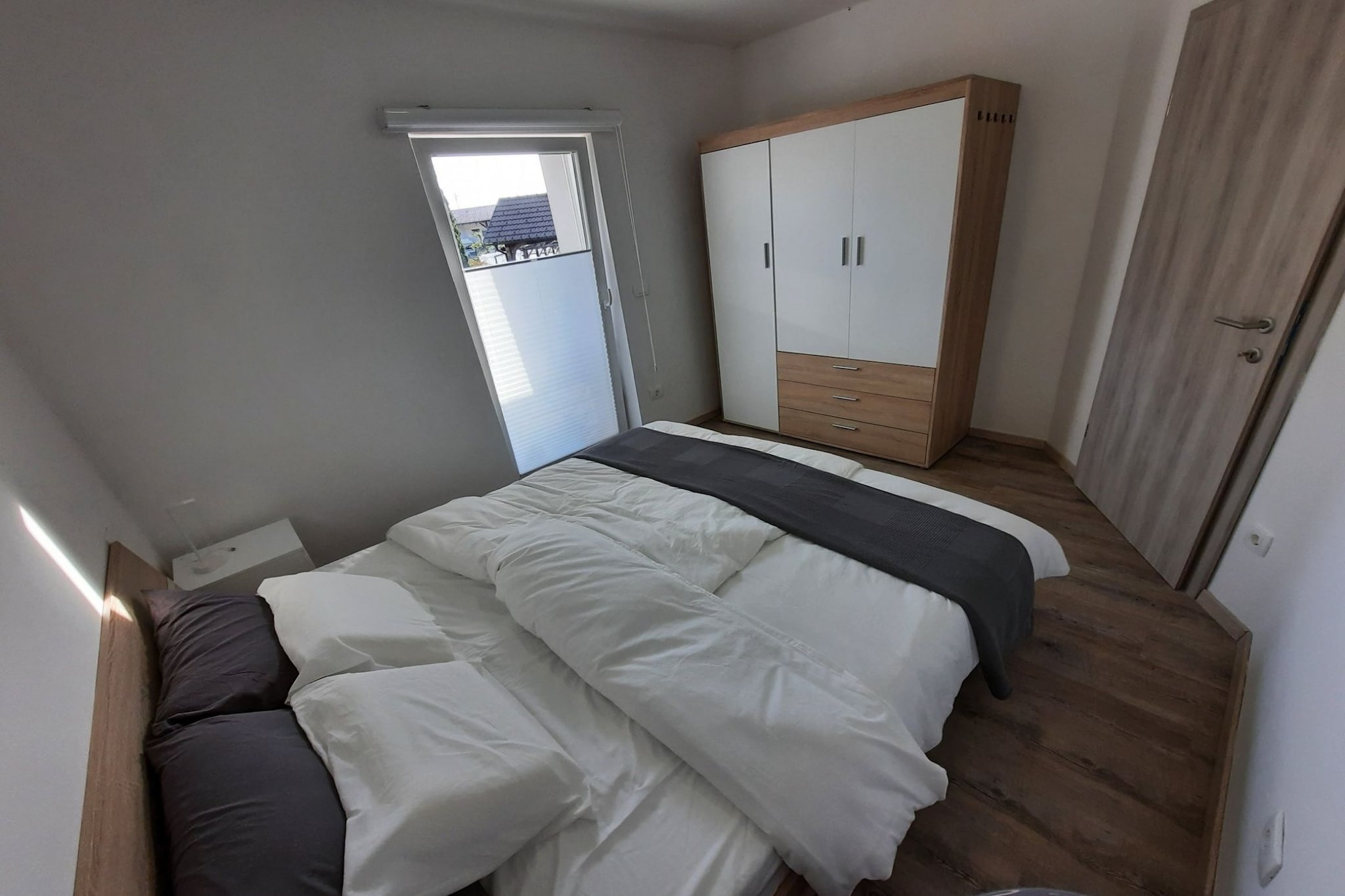 Modern and Pleasant Kamnik Apartment with Terrace - One Bedroom Apartment with Terrace-Bedroom