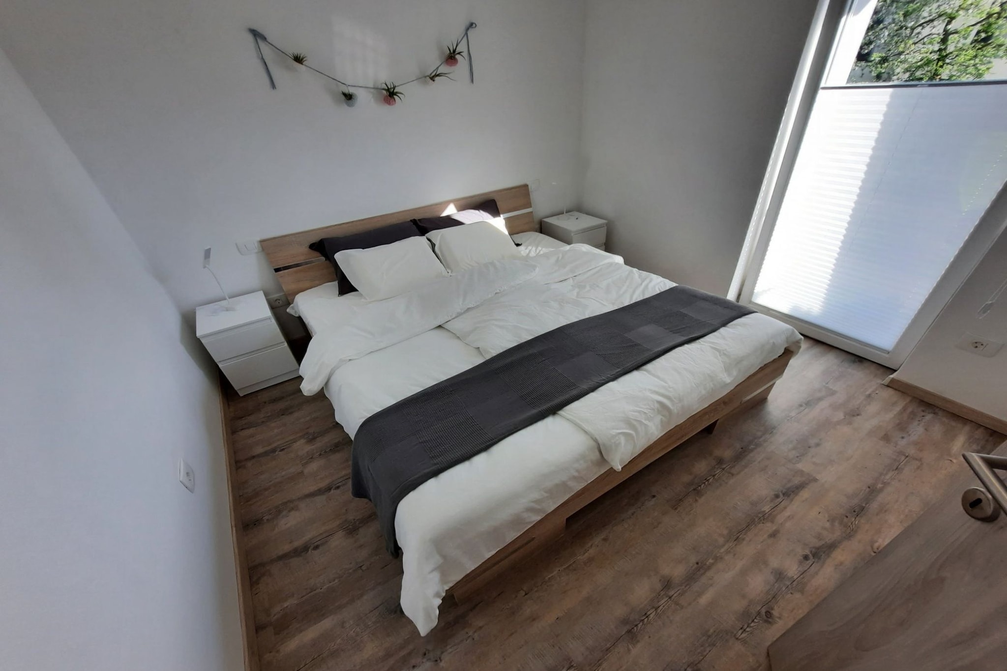 Modern and Pleasant Kamnik Apartment with Terrace - One Bedroom Apartment with Terrace-Bedroom
