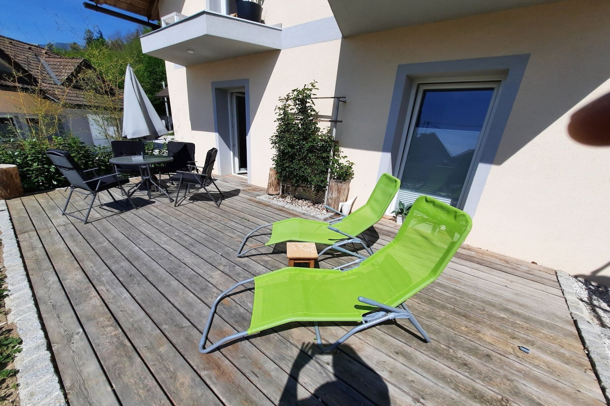 Modern and Pleasant Kamnik Apartment with Terrace - One Bedroom Apartment with Terrace-Terrace
