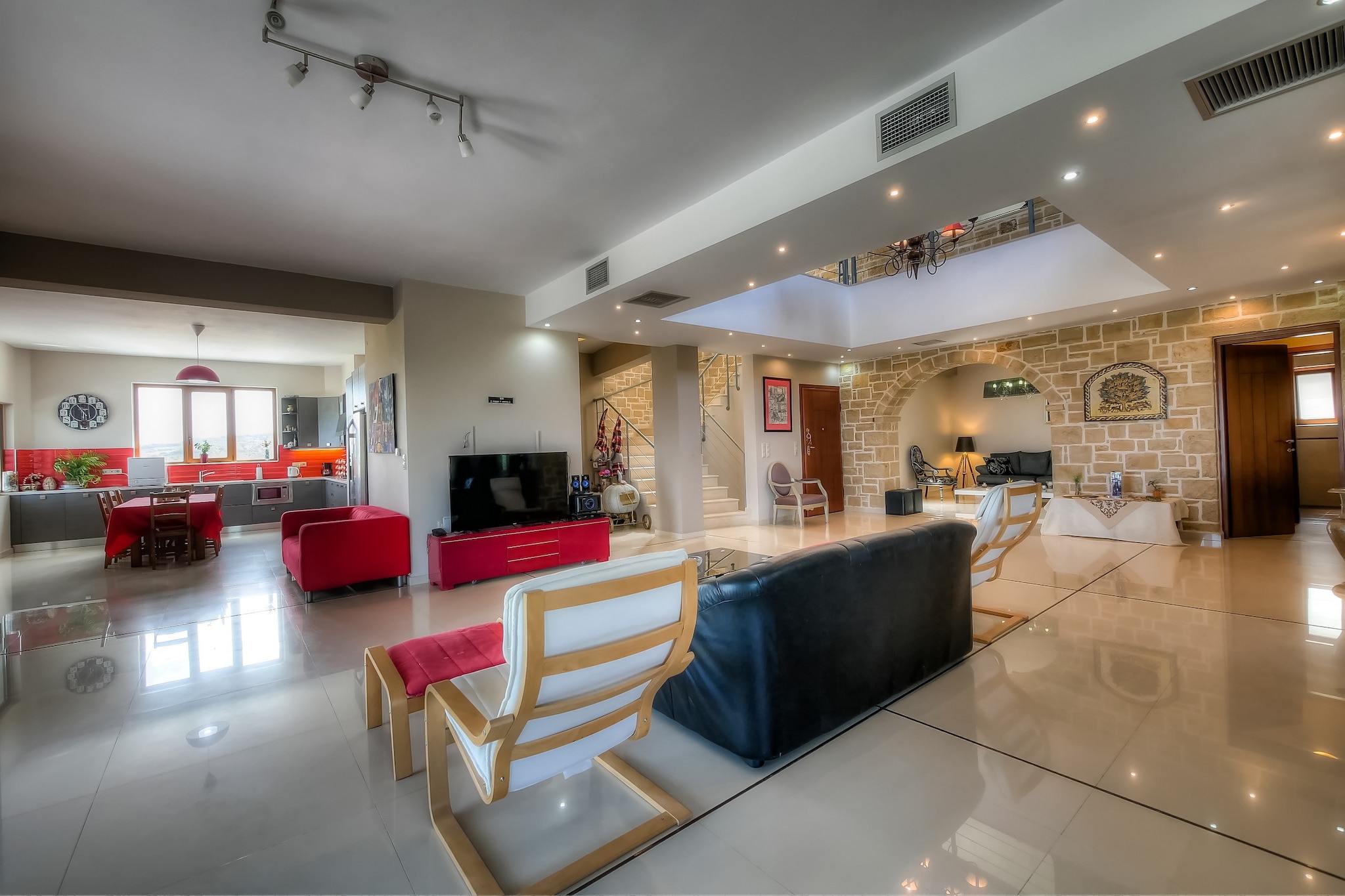 Arios Lux Villa-Woonkamer
