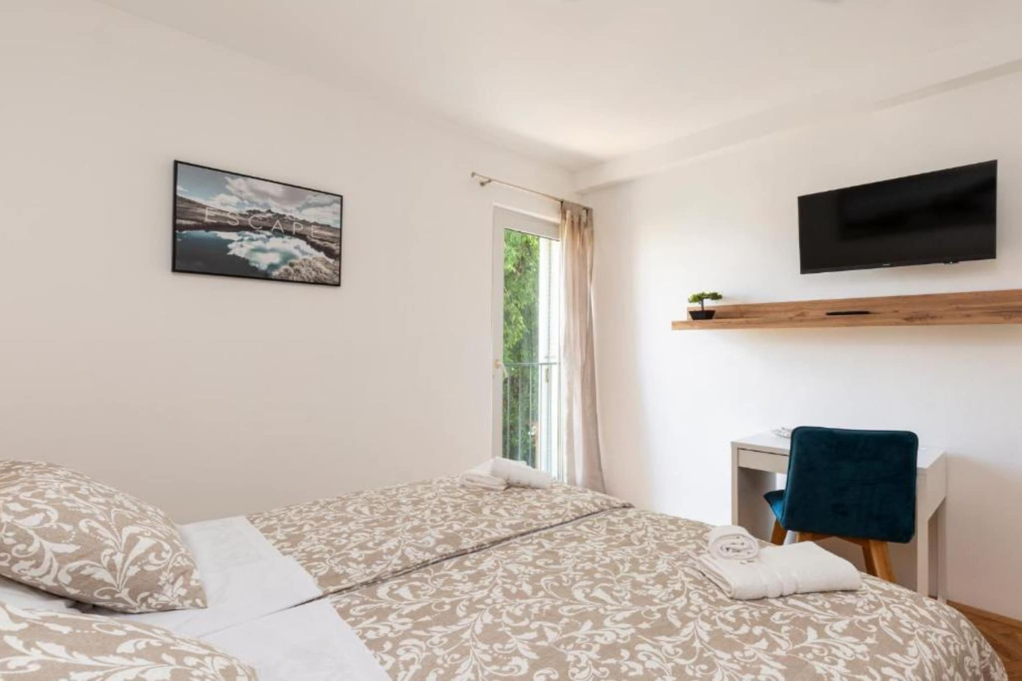 Charming Apartment Sant Elia - Two Bedroom Apartment-Bedroom