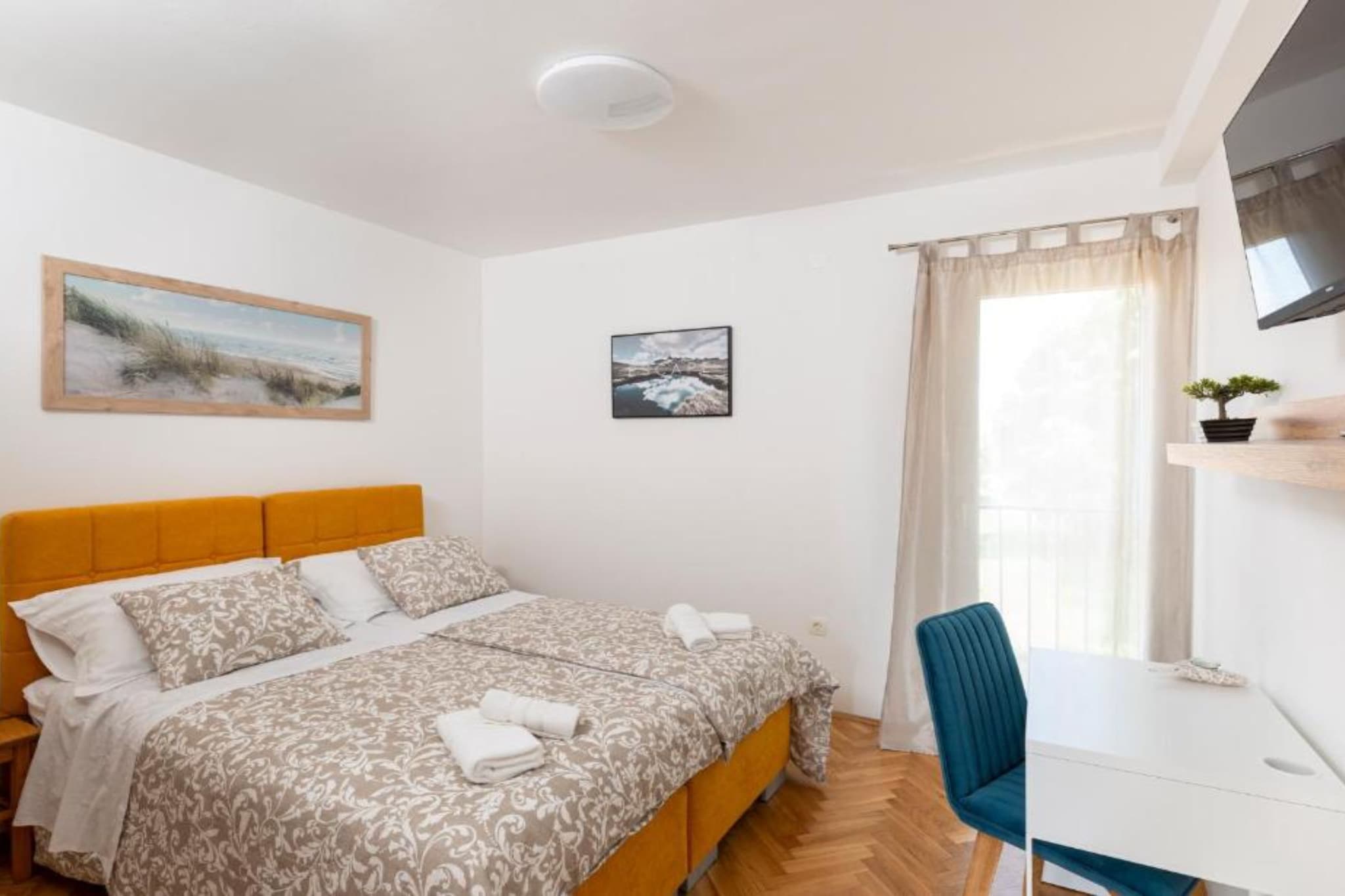 Charming Apartment Sant Elia - Two Bedroom Apartment-Bedroom