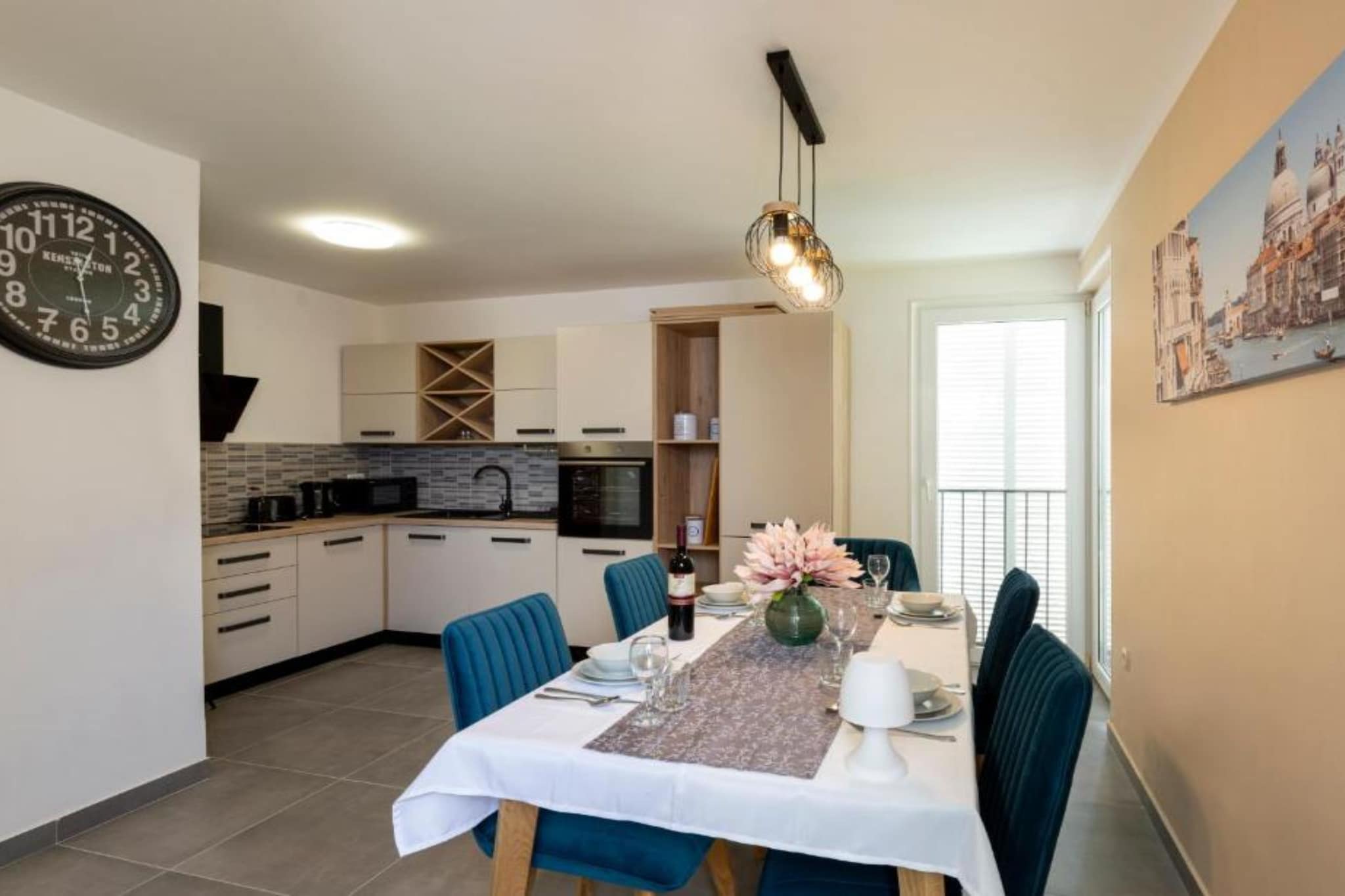 Charming Apartment Sant Elia - Two Bedroom Apartment-Kitchen