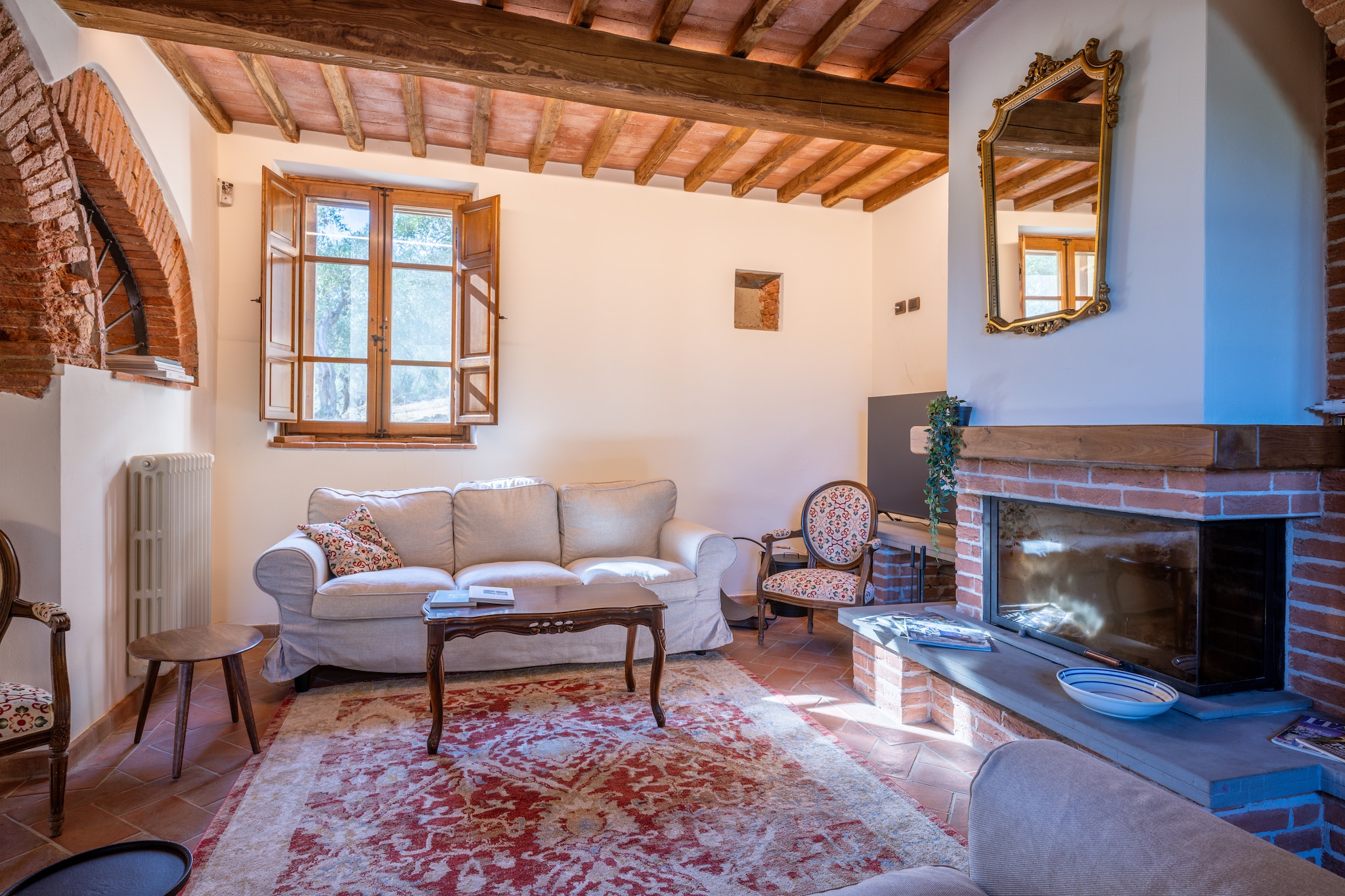 Tenuta del Serra-Woonkamer