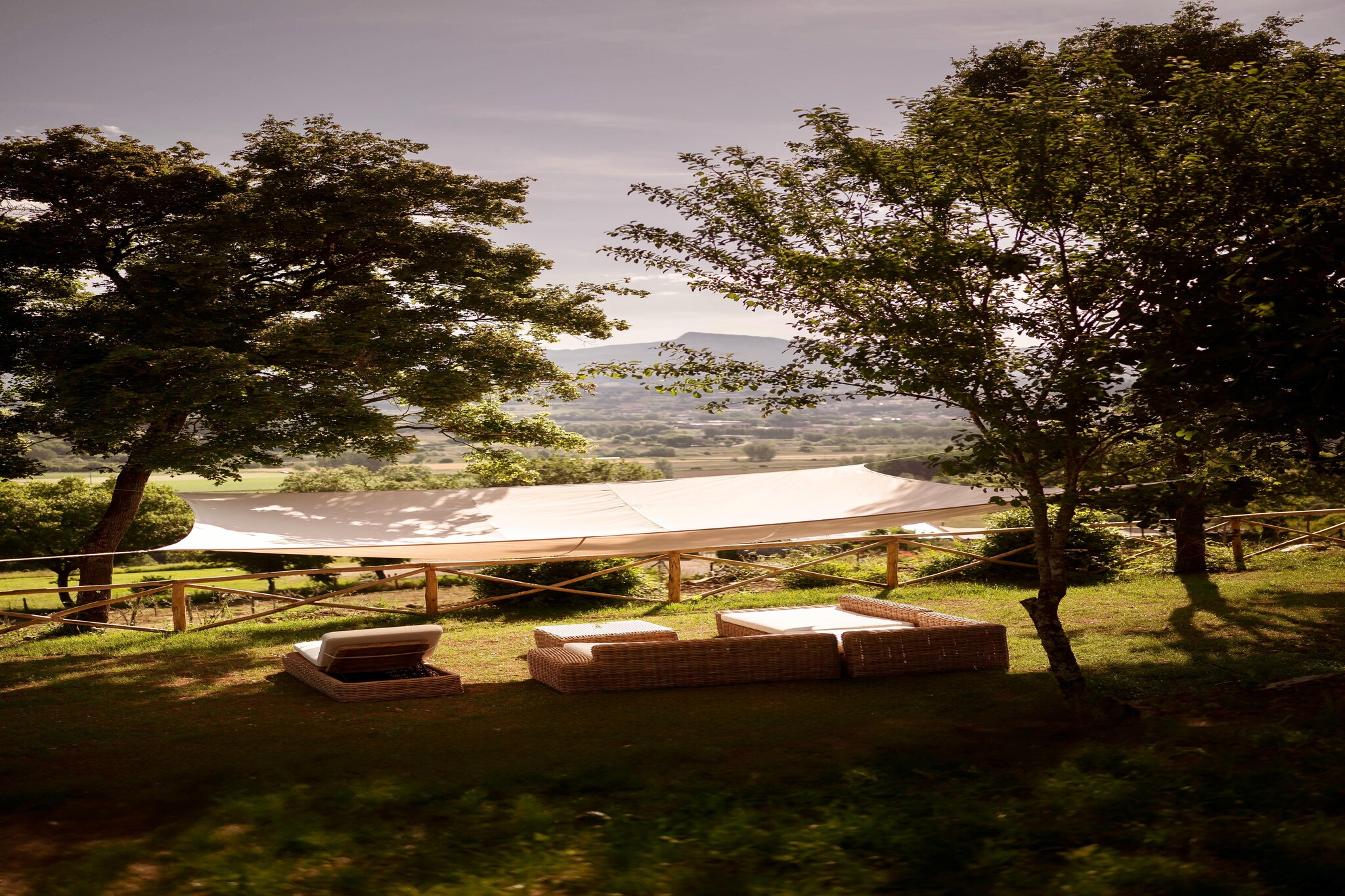 Agriturismo Tenuta Seriole-Tuinen zomer